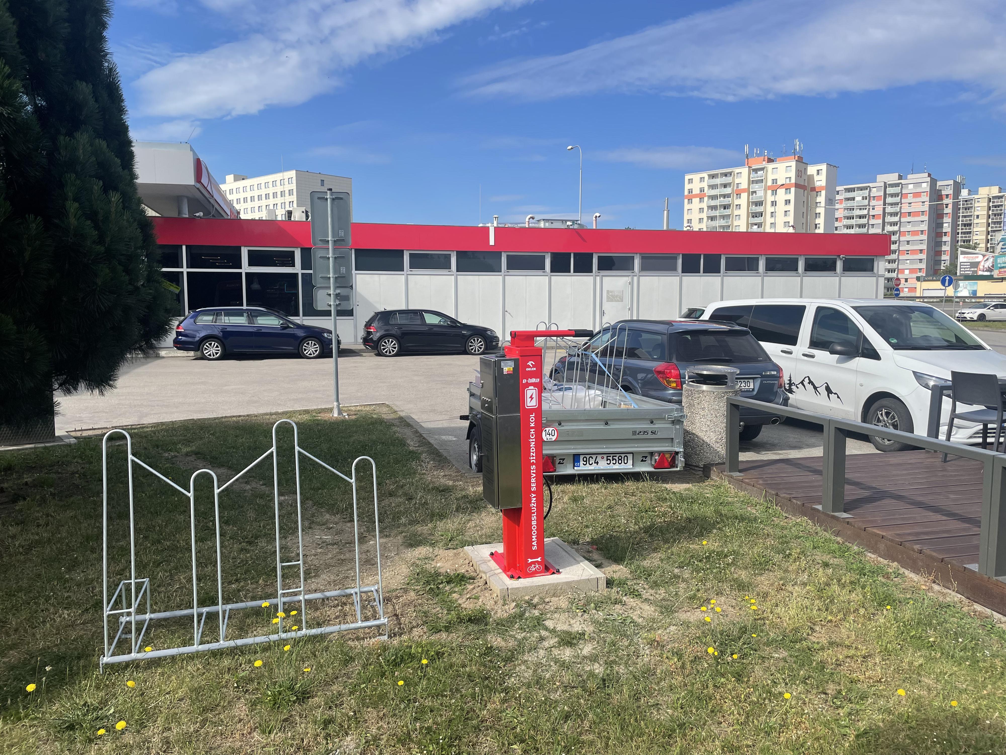 Nabíjecí stanice ČS ORLEN České Budějovice foto 3