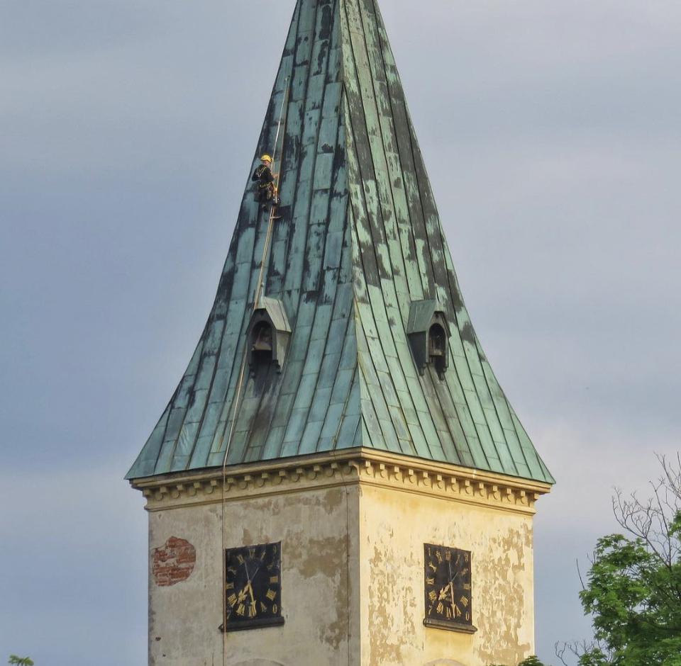 Výškové práce David Bém foto 2