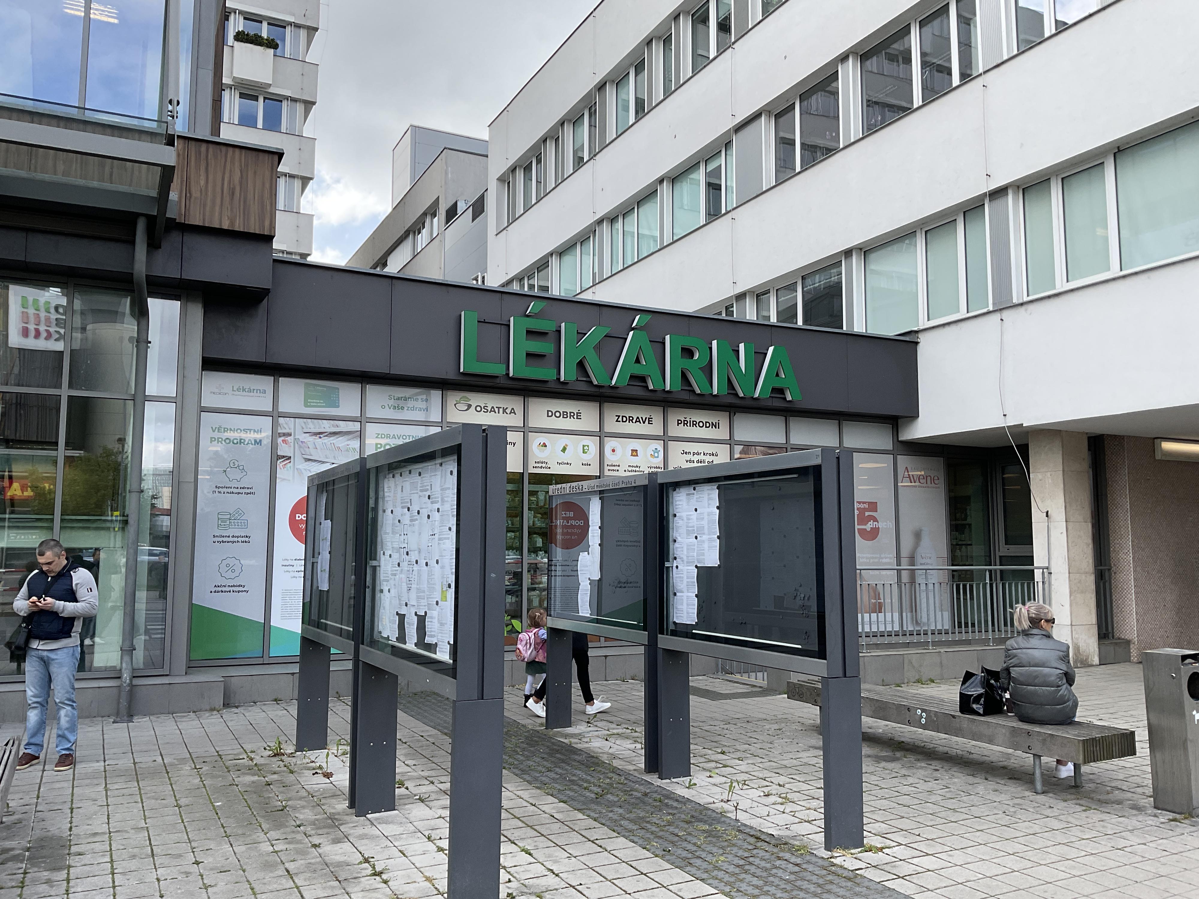Lékárna Pharmacentrum Budějovická