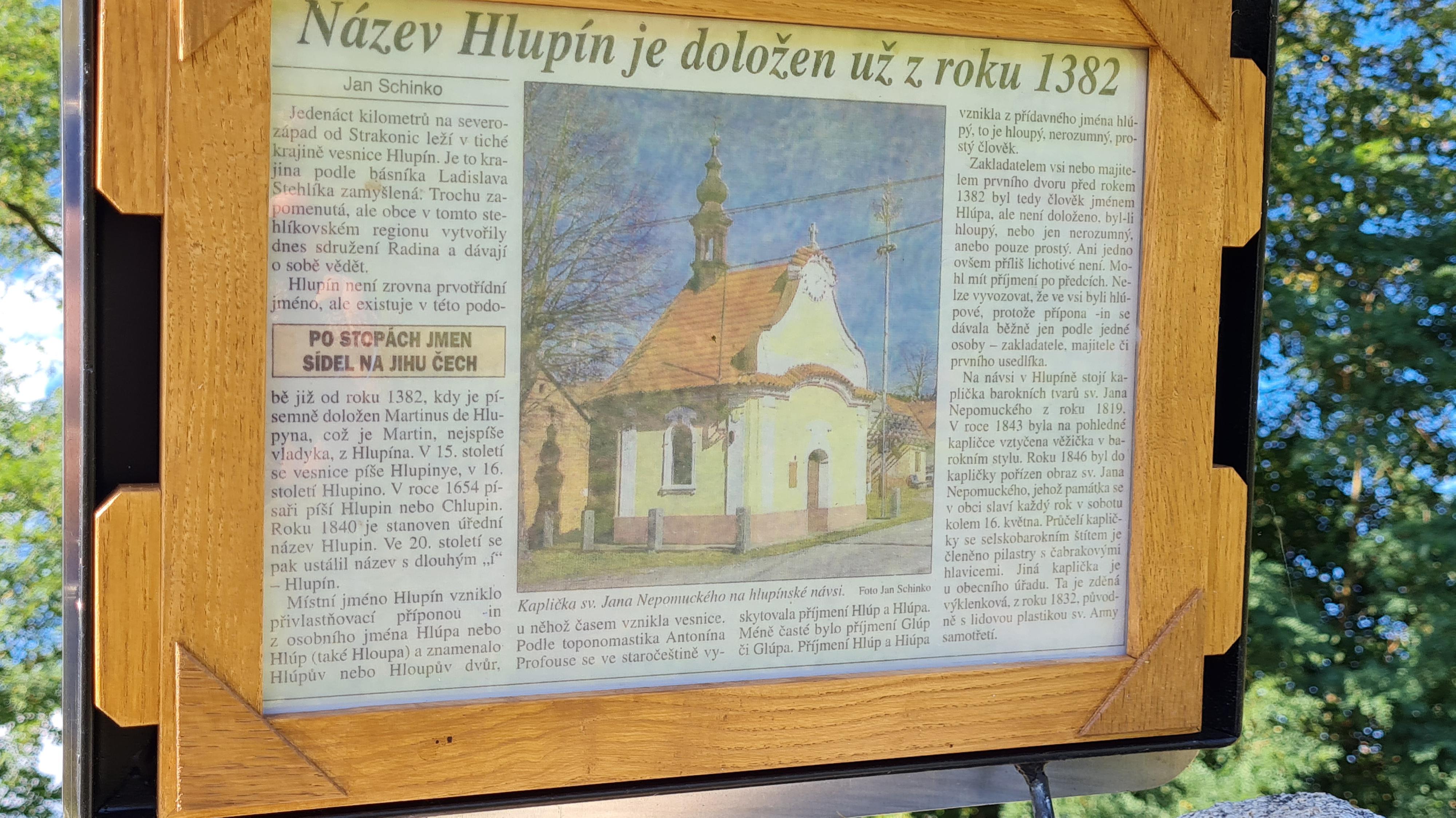 Hlupín - obecní úřad foto 2