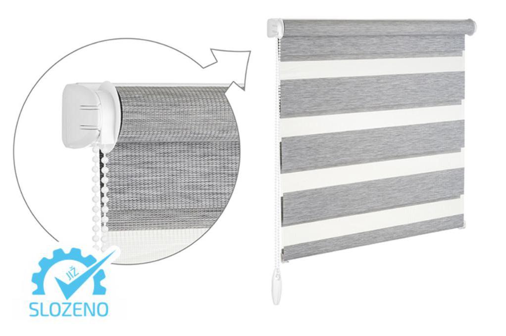 Rolety den a noc - komplet - již složené