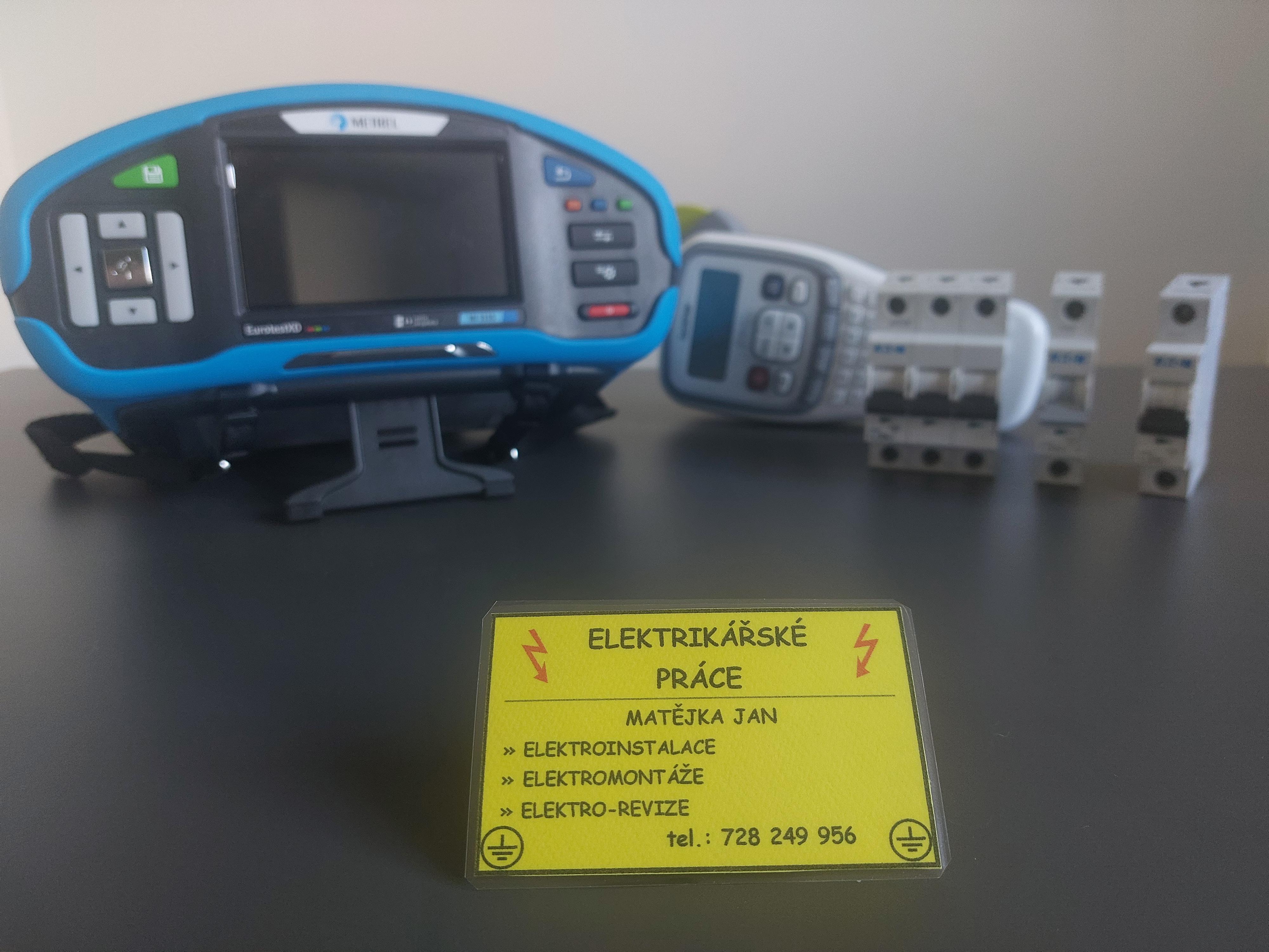 ELEKTRIKÁŘSKÉ PRÁCE - MATĚJKA JAN foto 2
