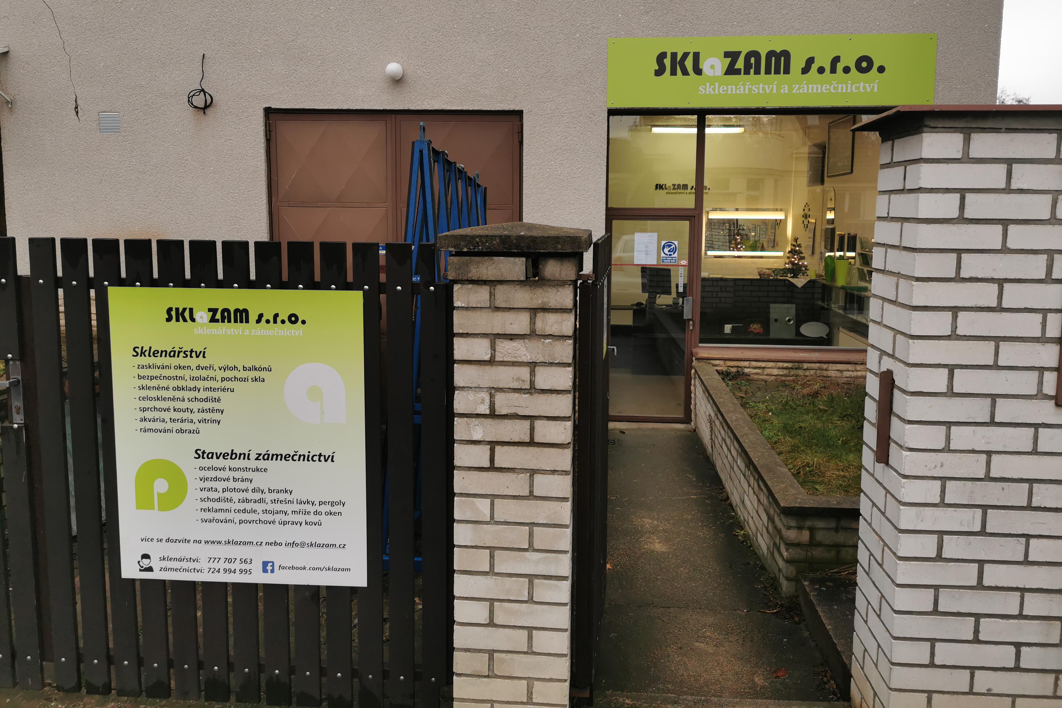Sklazam s.r.o. - sklenářství a zámečnictví
