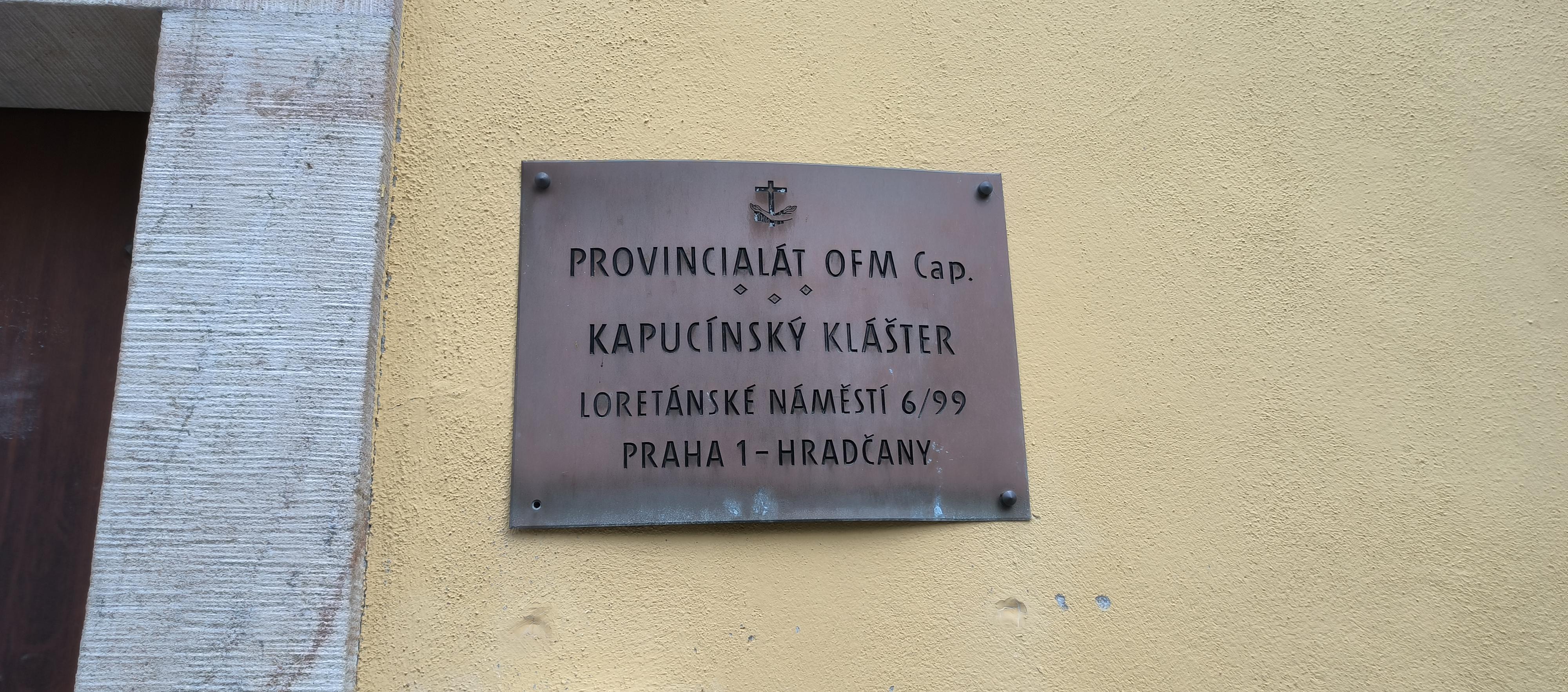 Klášter kapucínů Praha - Hradčany foto 2