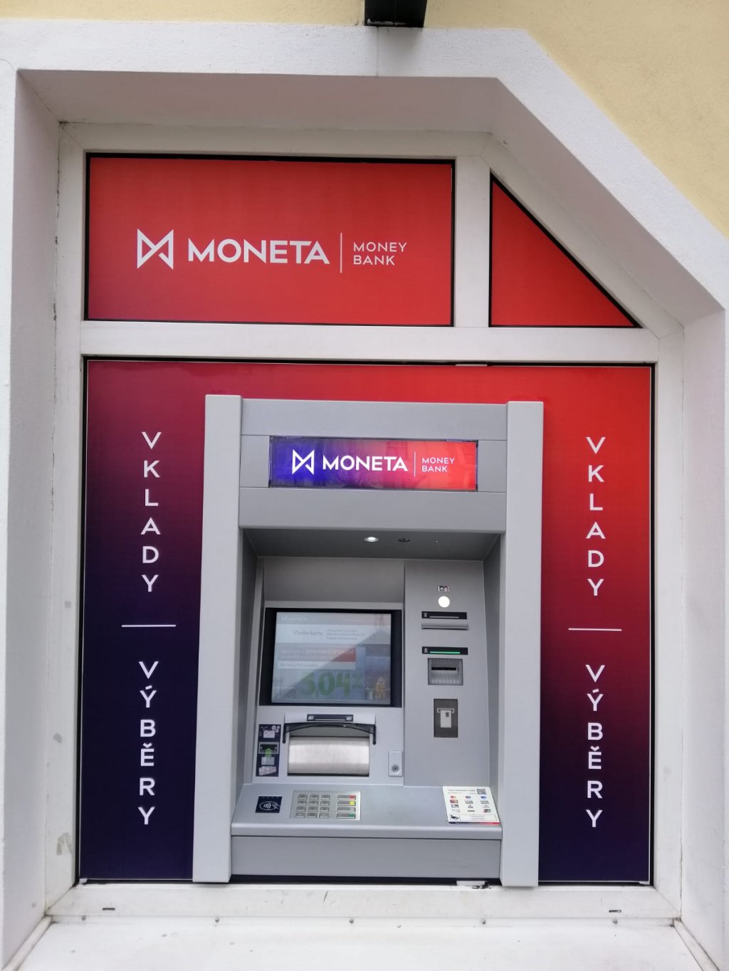 Bankomat MONETA Money Bank vkladový foto 1