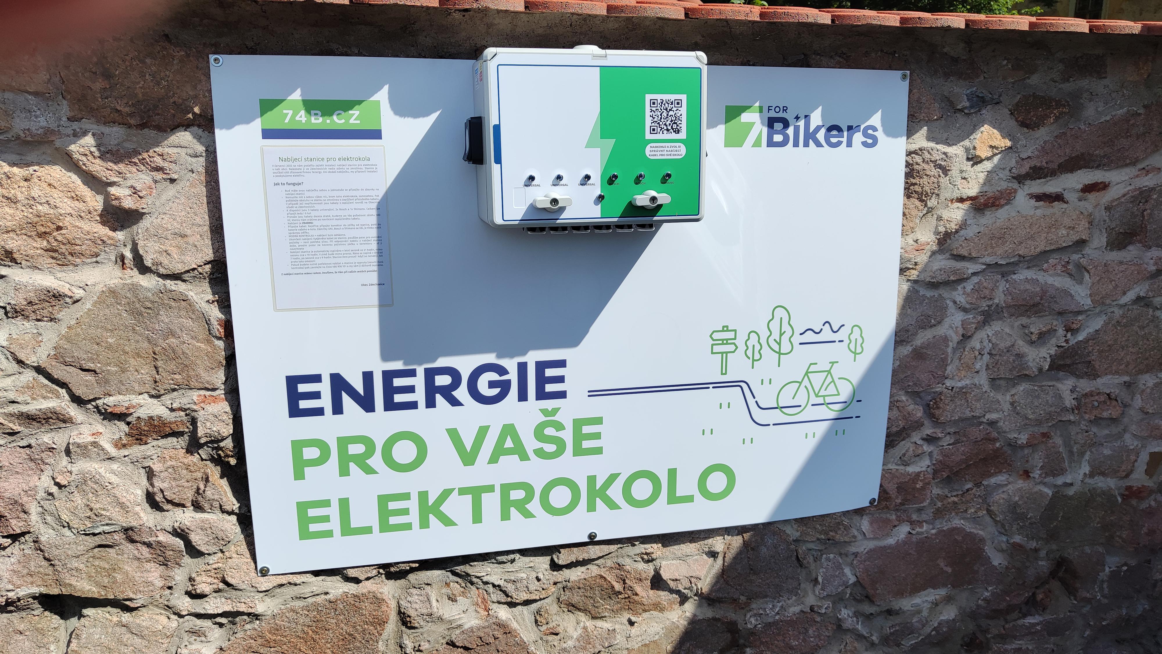 Nabíjecí stanice Obec Zdechovice foto 4