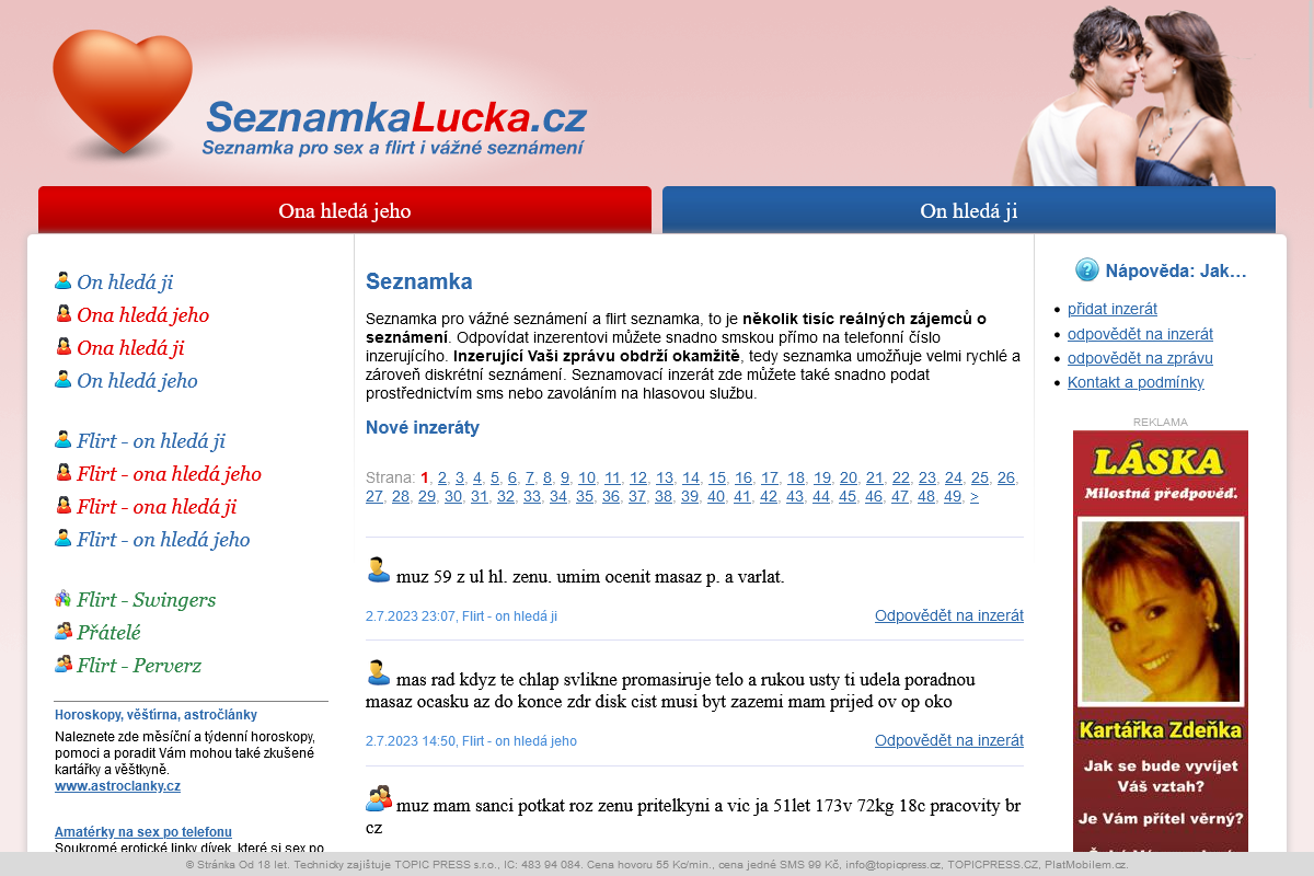 SeznamkaLucka.cz foto 1