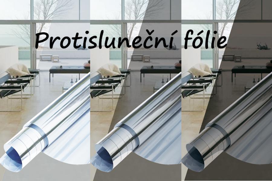 Protisluneční fólie na okna a prosklené plochy