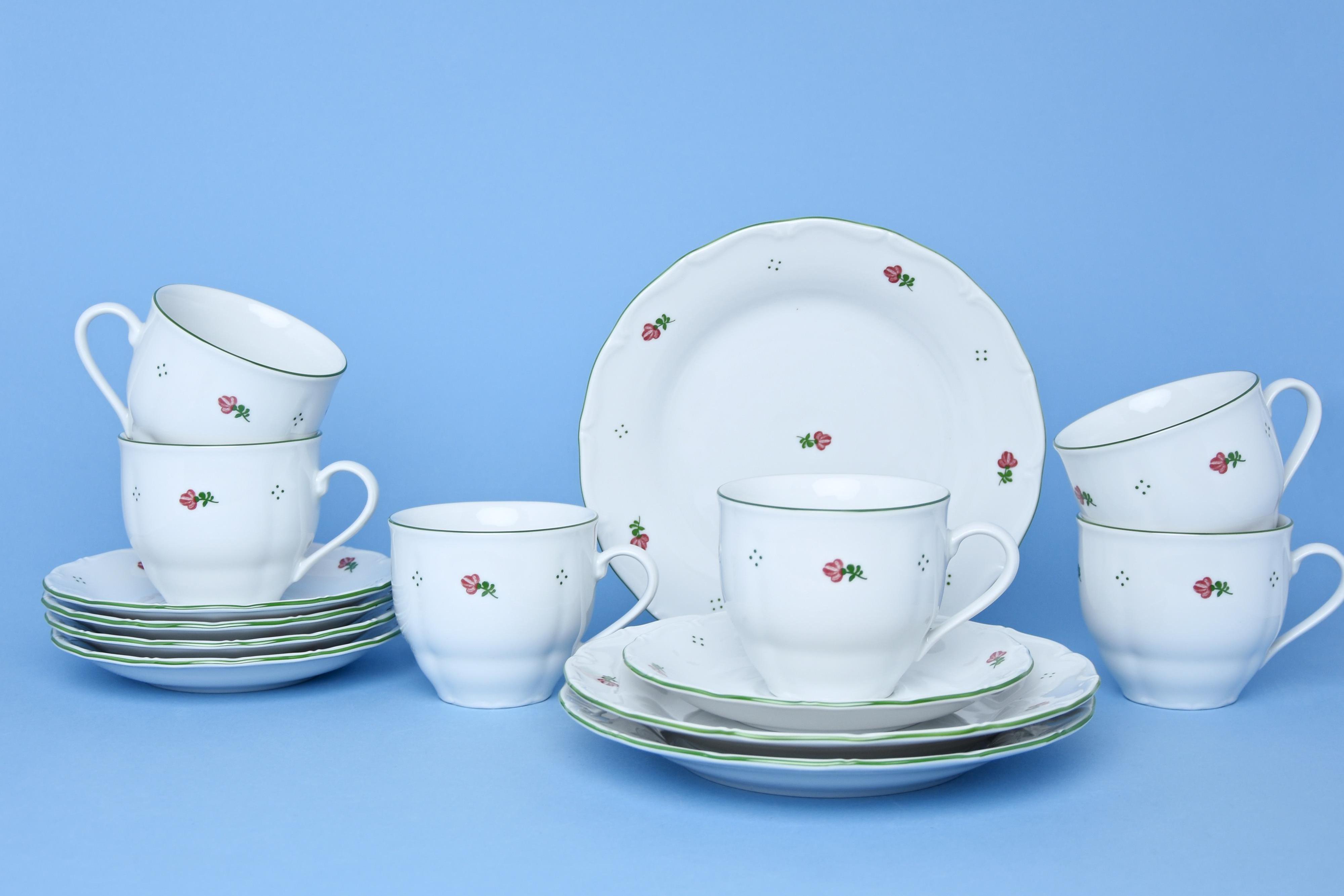 Porcelánka G. Benedikt - decentní dekory, kvalita