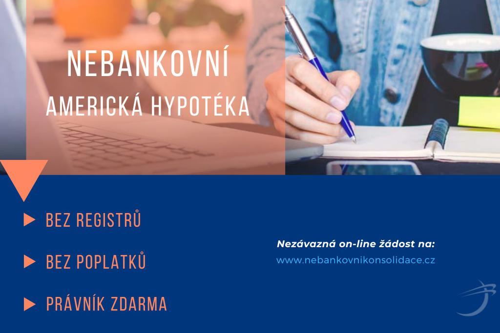 Americká hypotéka bez registrů a poplatků