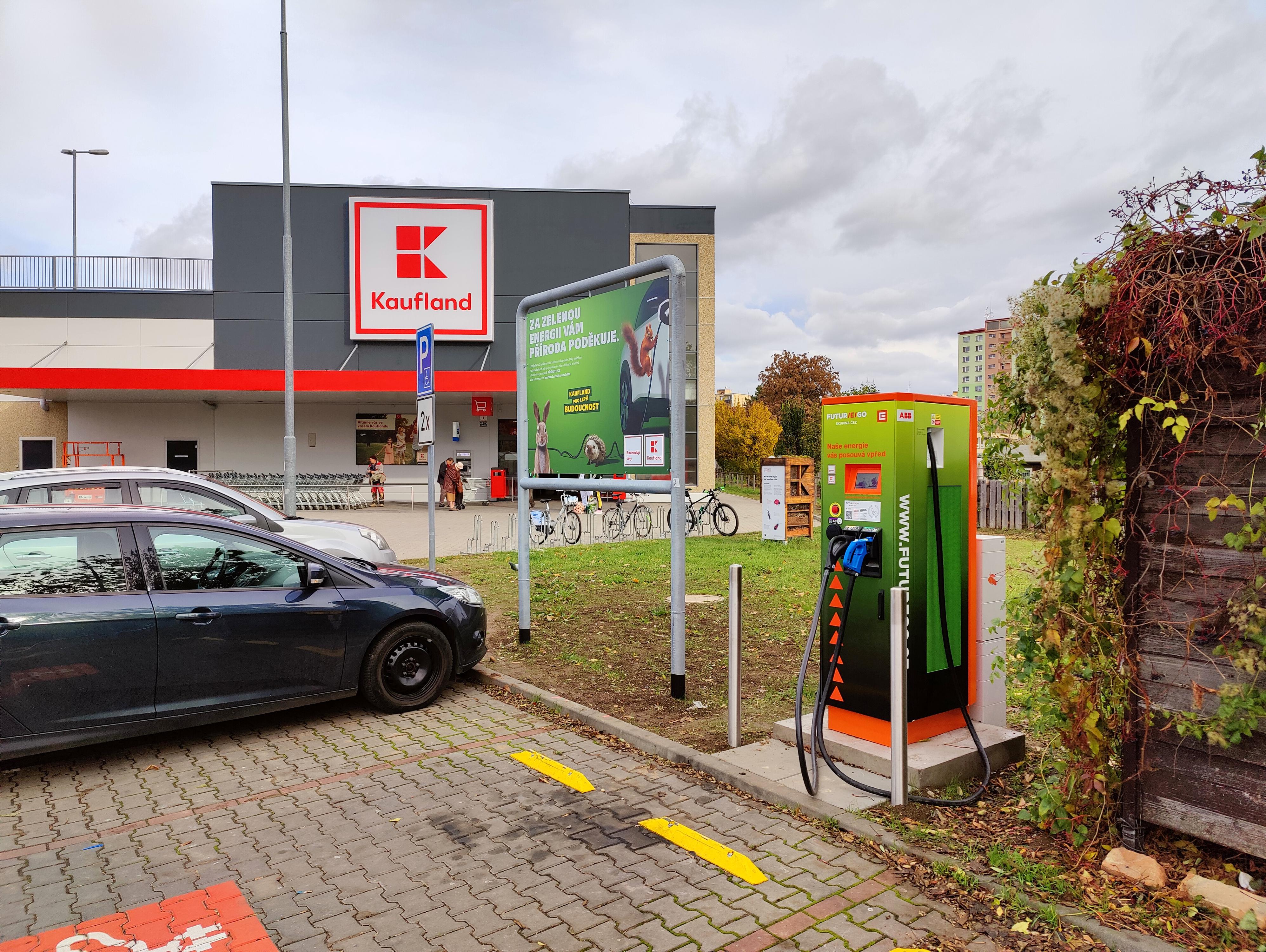 Nabíjecí stanice ČEZ
