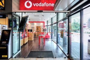 Firemní grafika Vodafone Czech Republic, a.s.