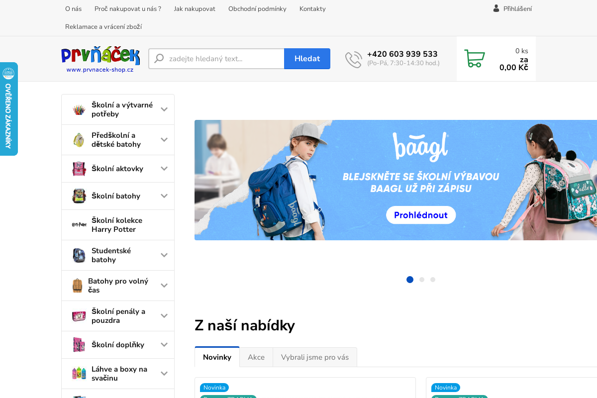Prvňáček-shop.cz