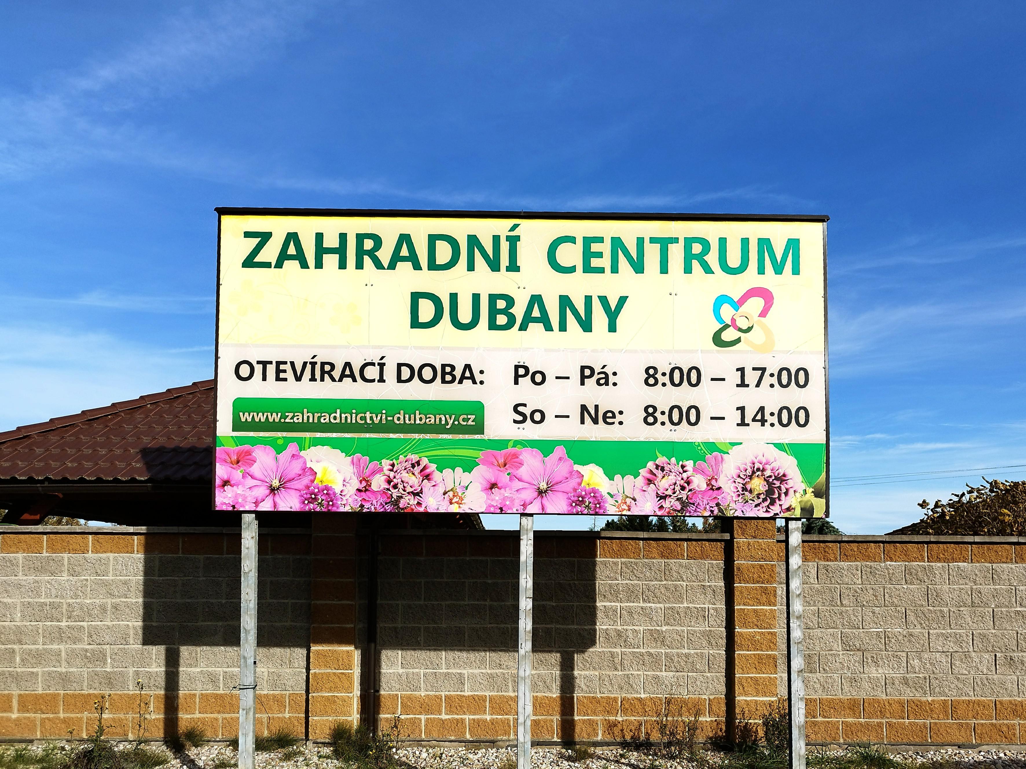 Zahradní centrum Dubany