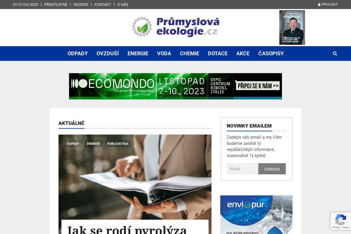 Průmyslová ekologie s.r.o.