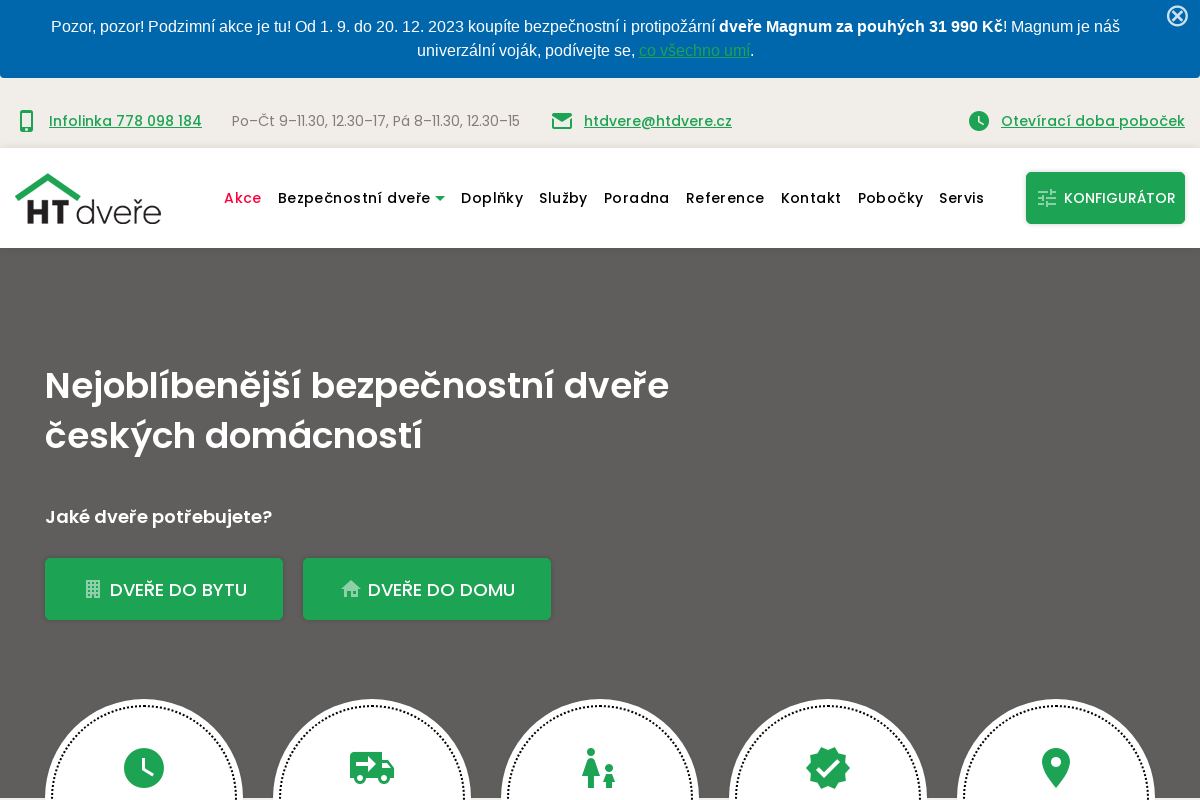 HT dveře