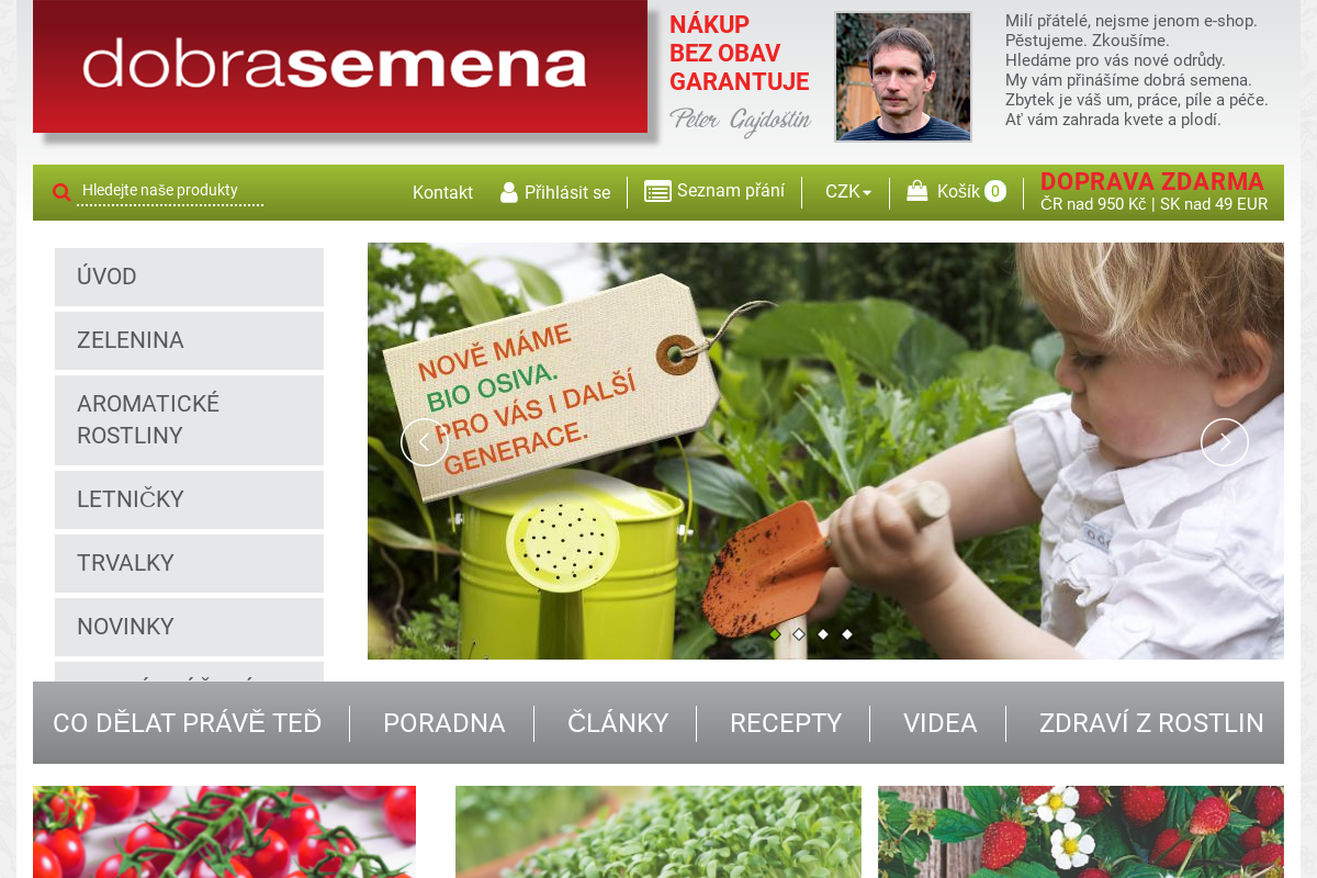 Dobrasemena.cz