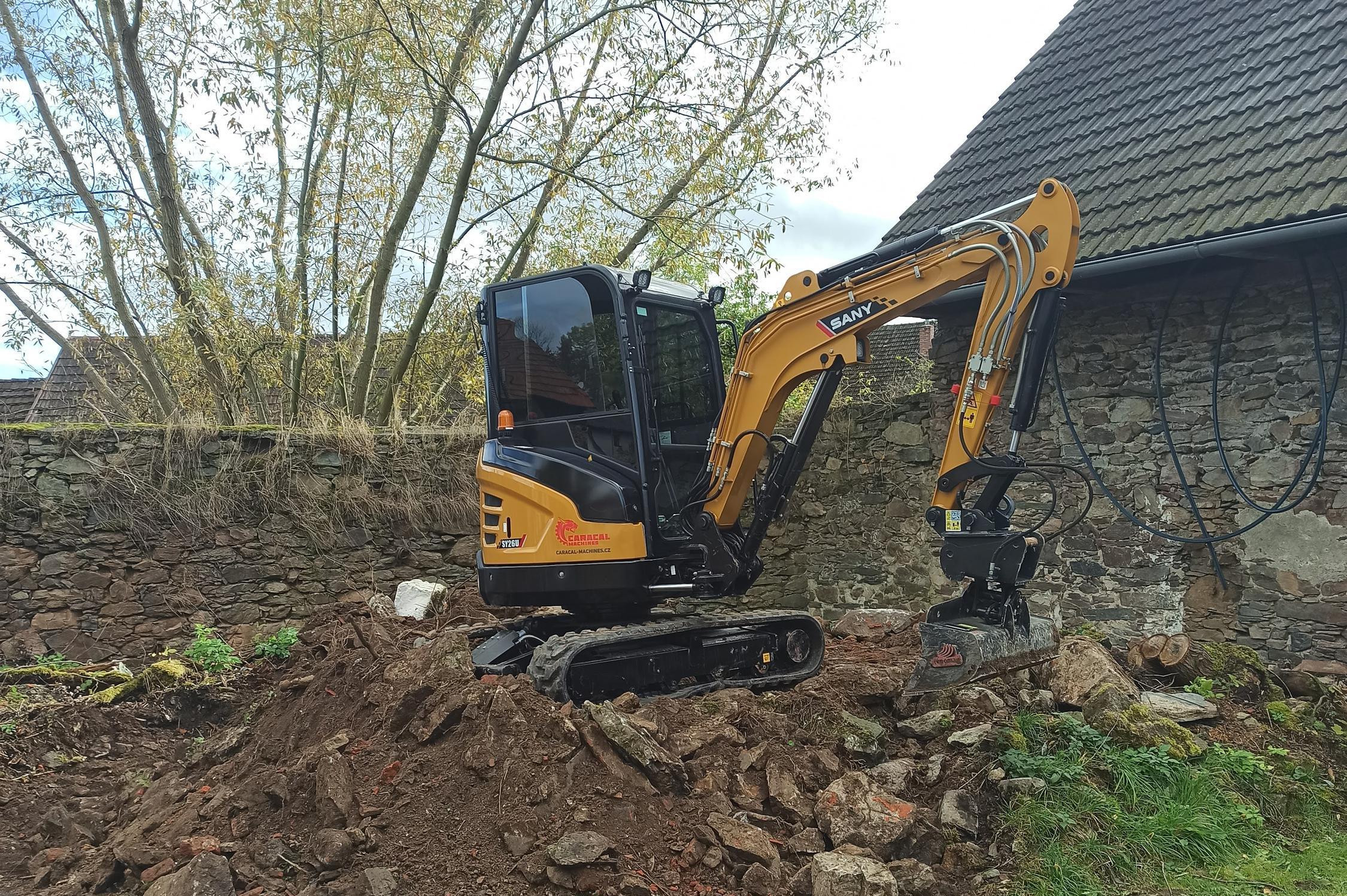 Zemní a výkopové práce - Vladimír Petr