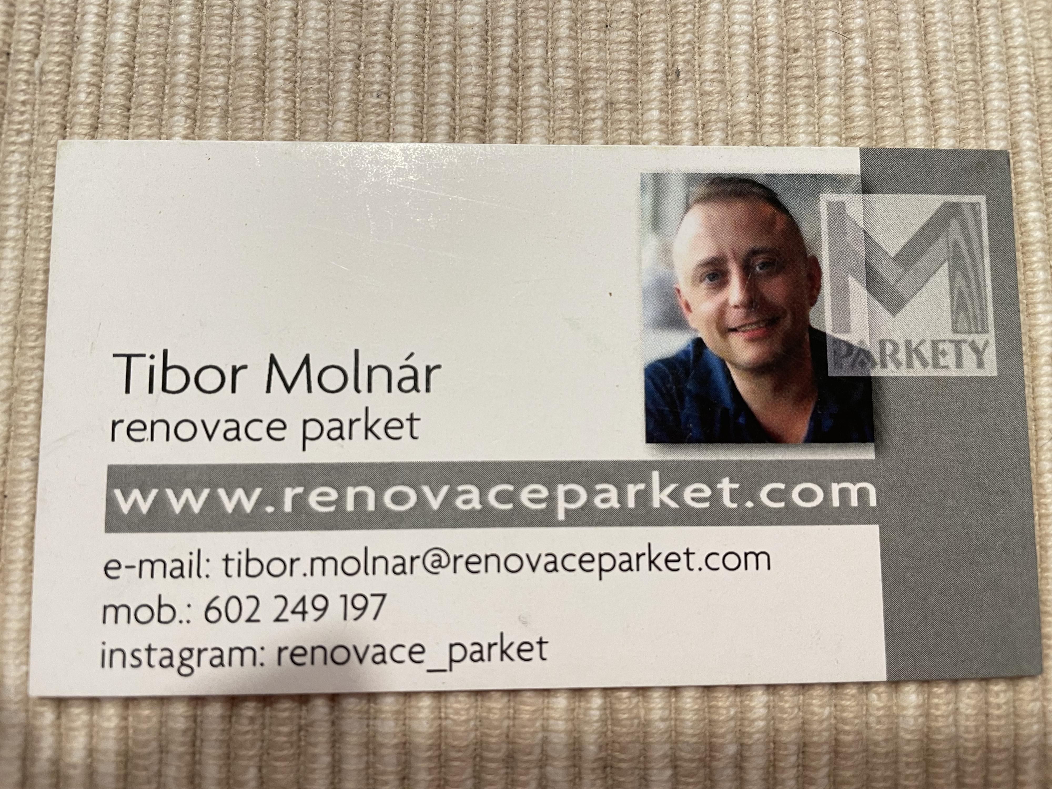 Tibor Molnár - renovace parket foto 2