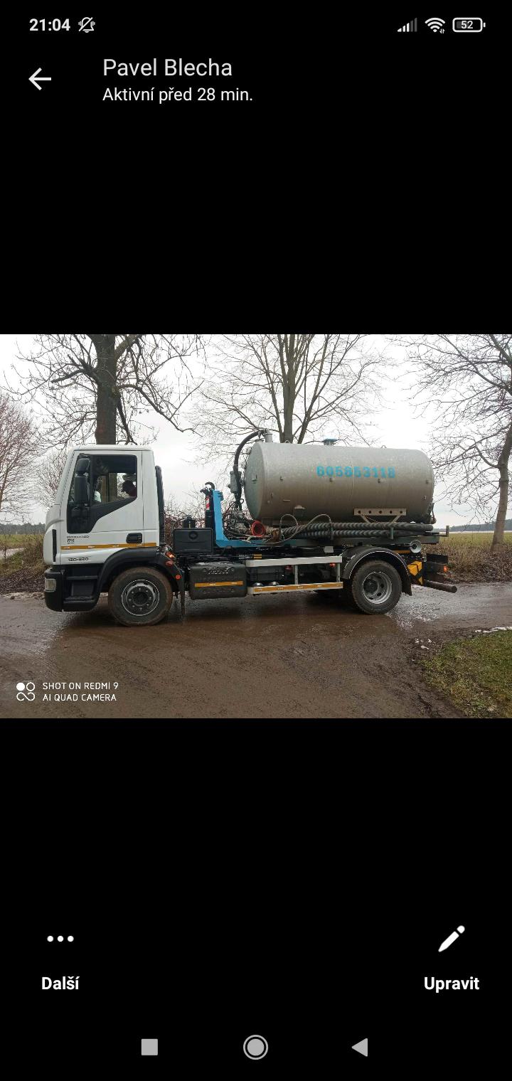 Vývoz jímek septiků  Pavel Blecha foto 2