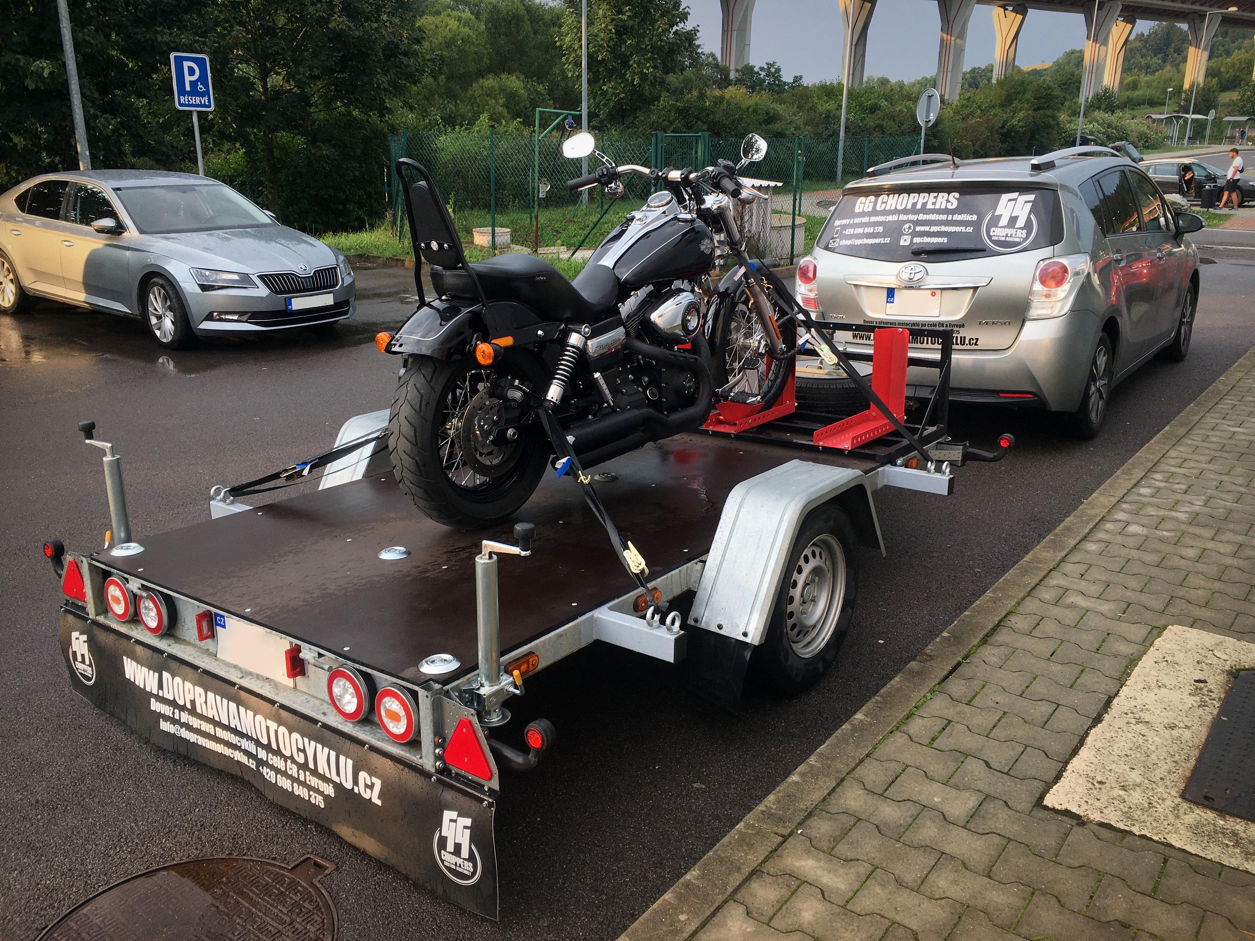 GG Choppers - Doprava motocyklů foto 6