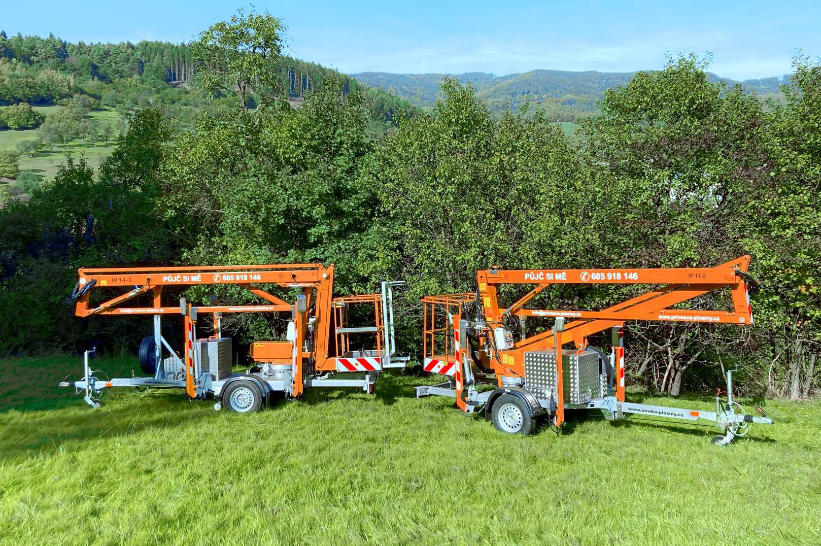 TARANAU s.r.o. - půjčovna přívěsných pracovních plošin