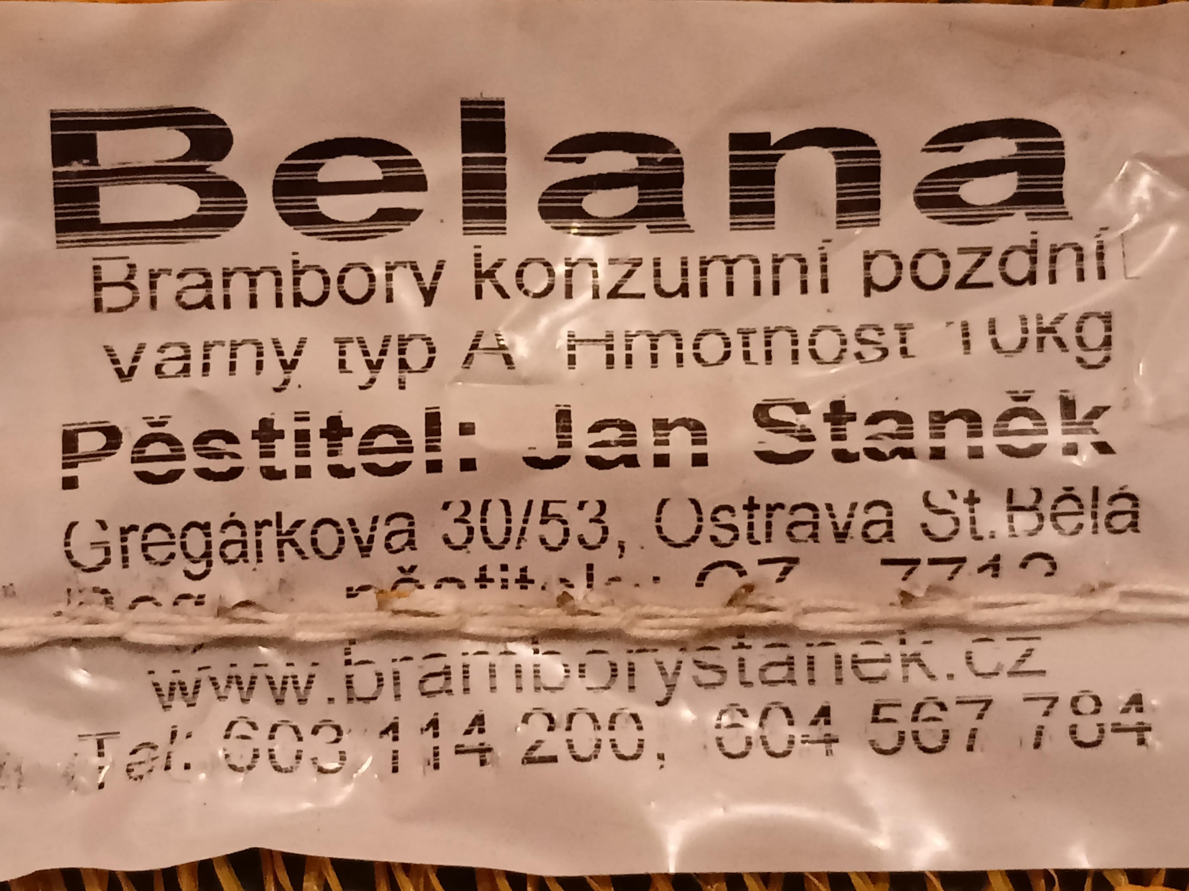 Brambory Staněk