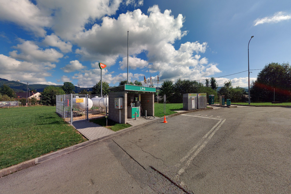 MOL čerpací stanice LPG