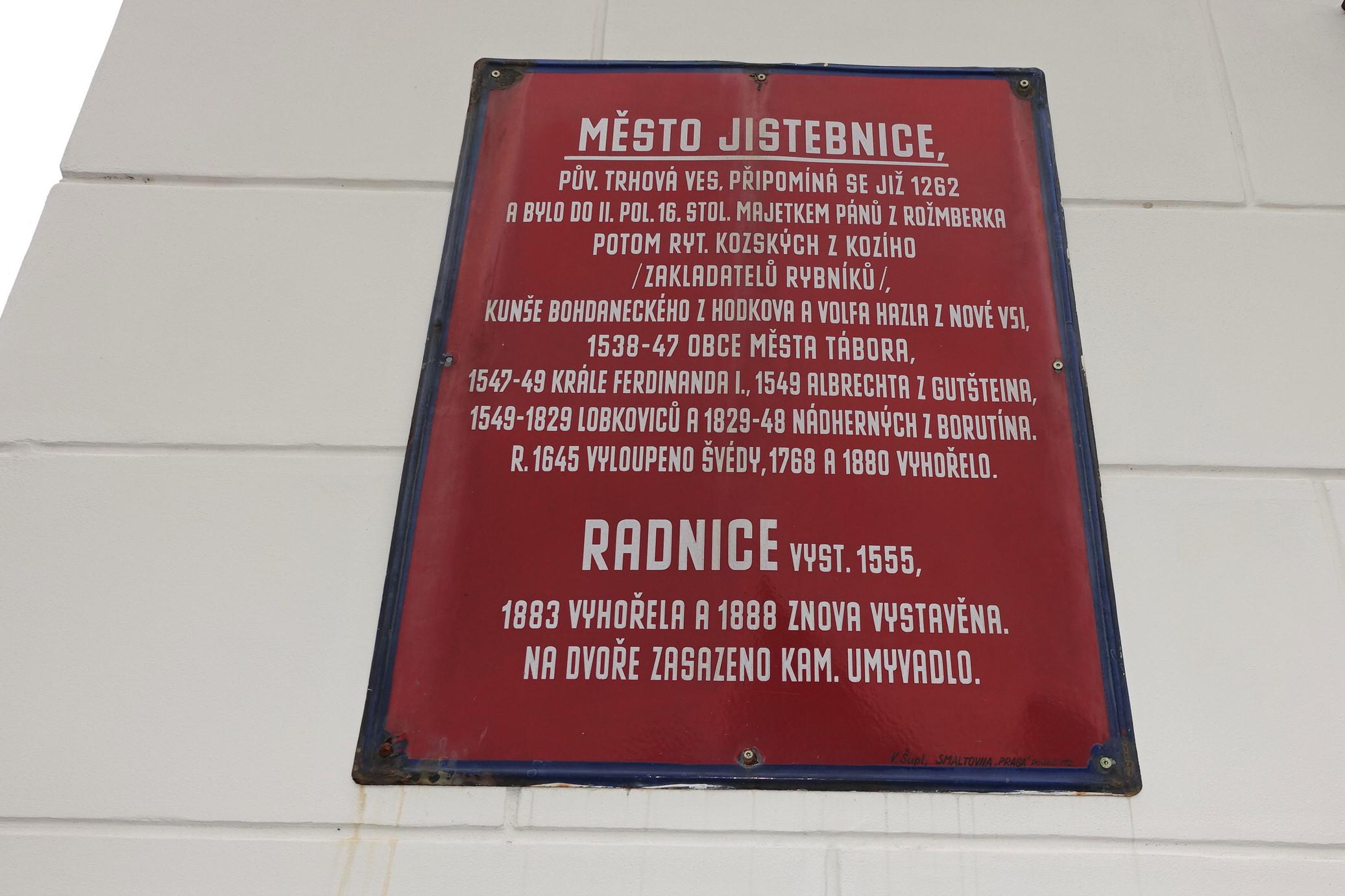 Jistebnice - městský úřad foto 2