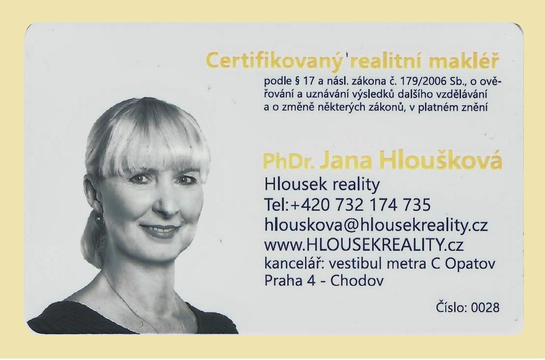 PhDr. Jana Hloušková - HLOUŠEK REALITY foto 5