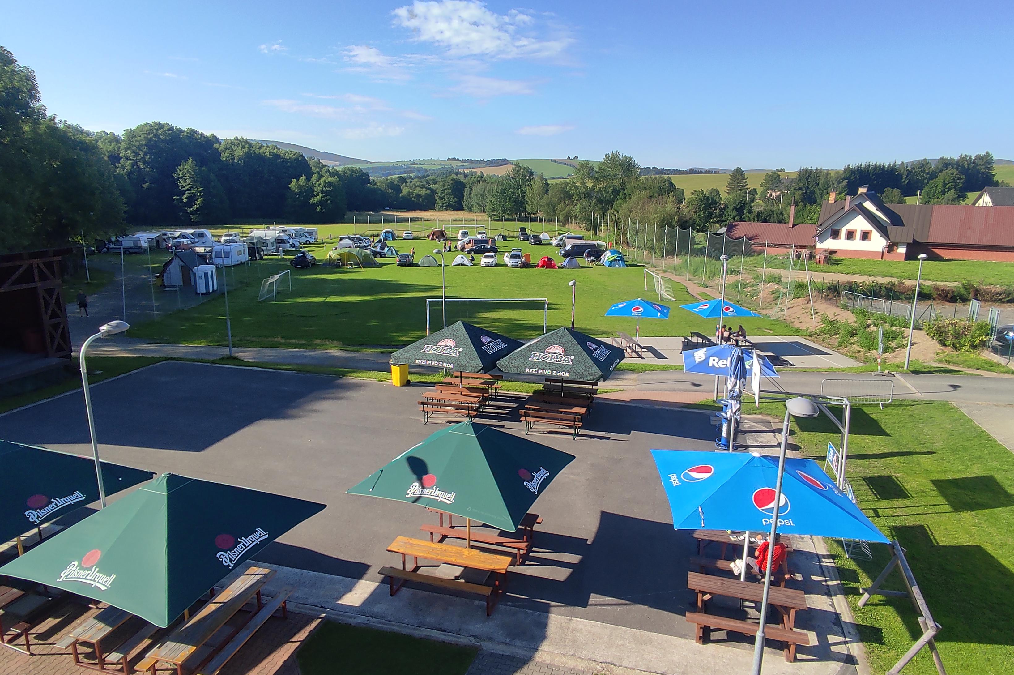 Sportovní areál kemp a autokemp - fotbalové hřiště