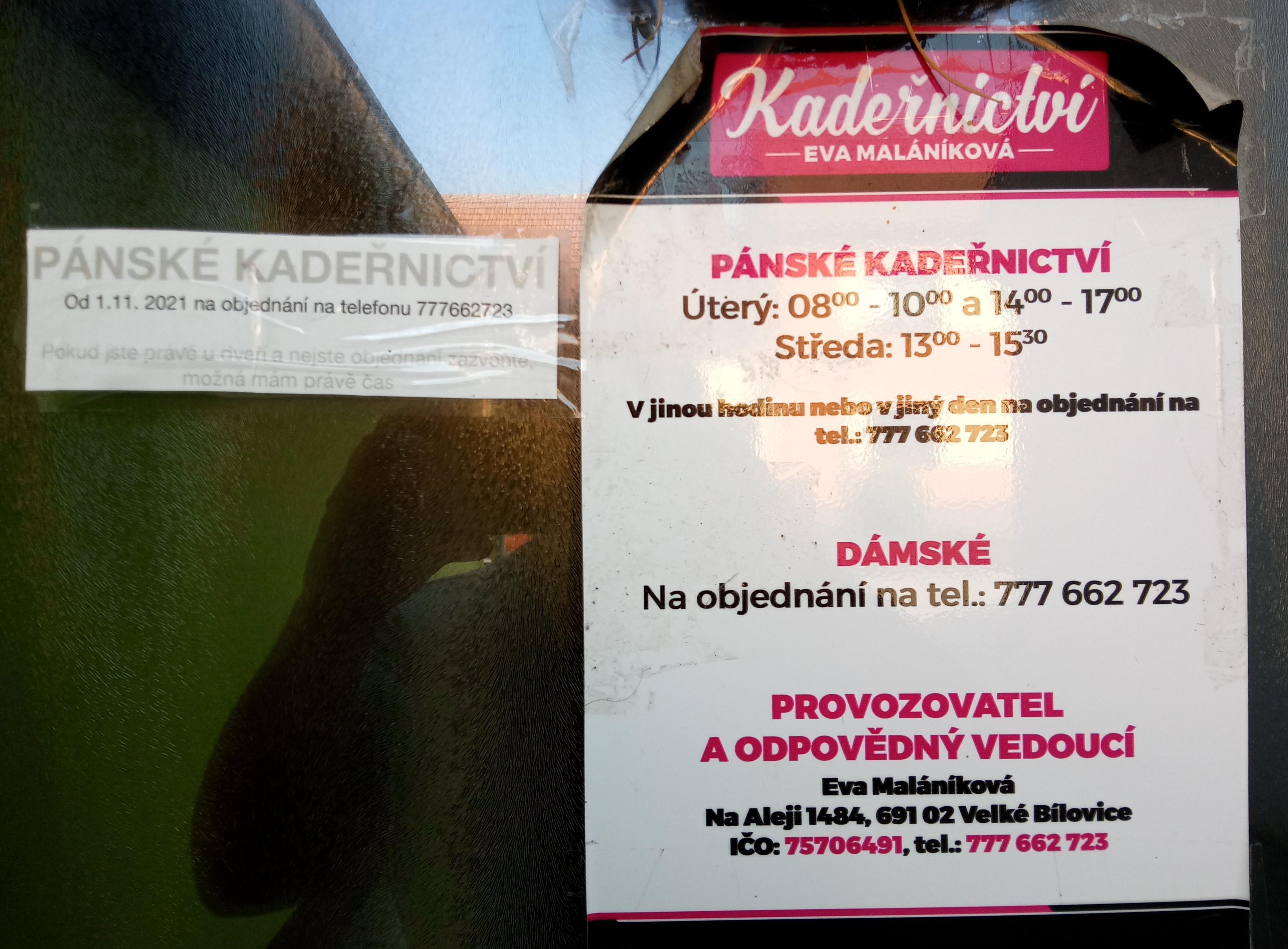 Kadeřnictví Eva Maláníková foto 3