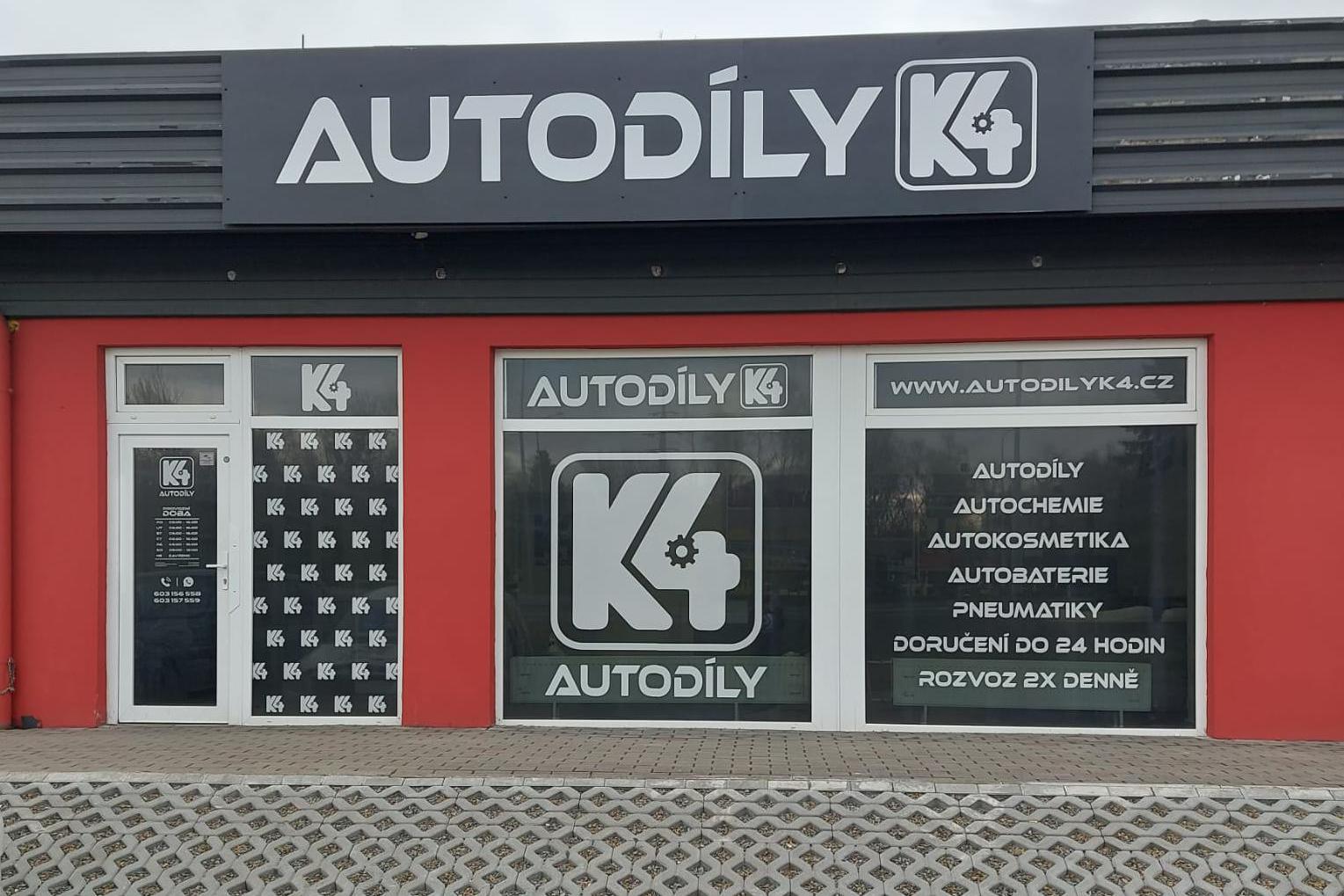 Autodíly K4