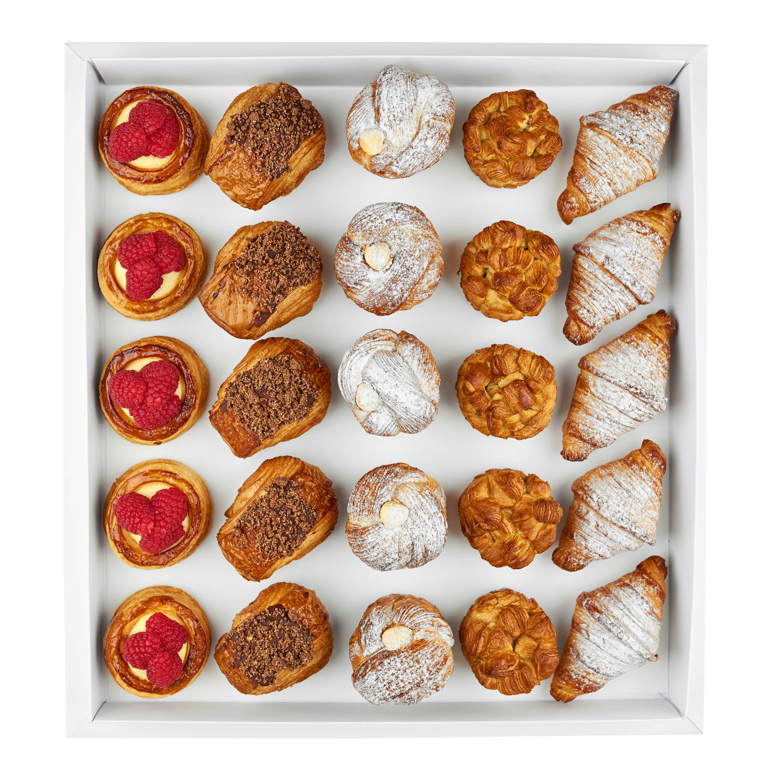 Mix francouzského mini pečiva 25 ks za 1 086 Kč Praha, Vinohrady Dark