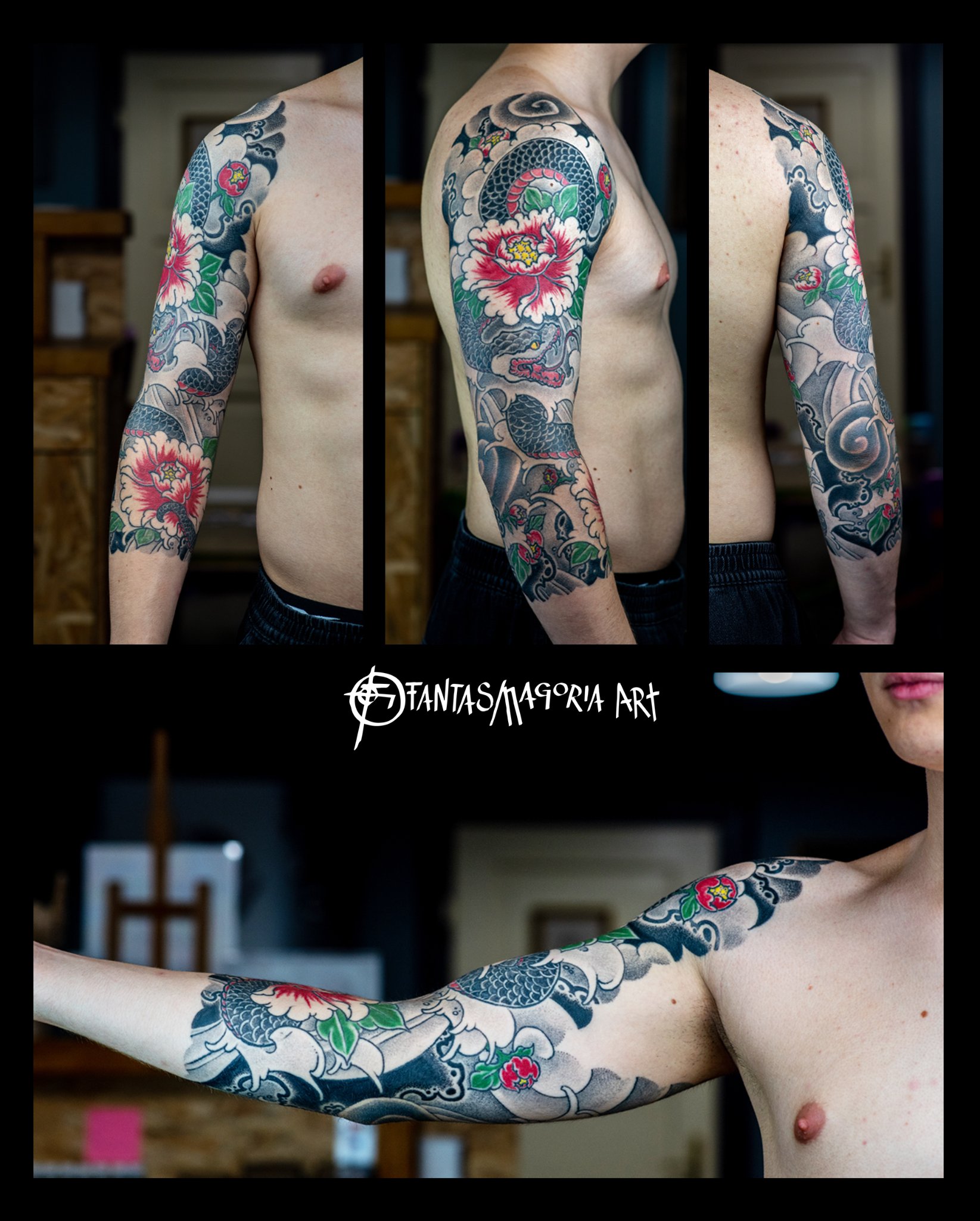 Japonské tetování Ostrava - Charlie Doležal foto 3