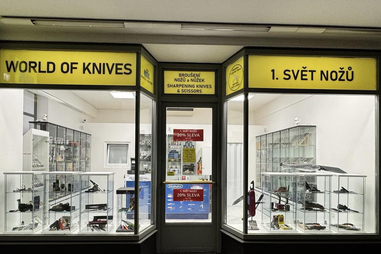 Broušení nožů a nůžek v centru Prahy
