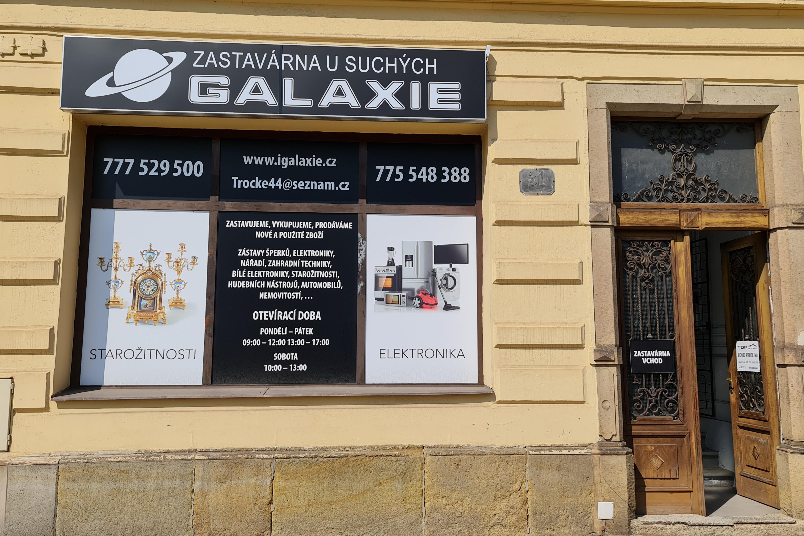 Zastavárna Galaxie u Suchých