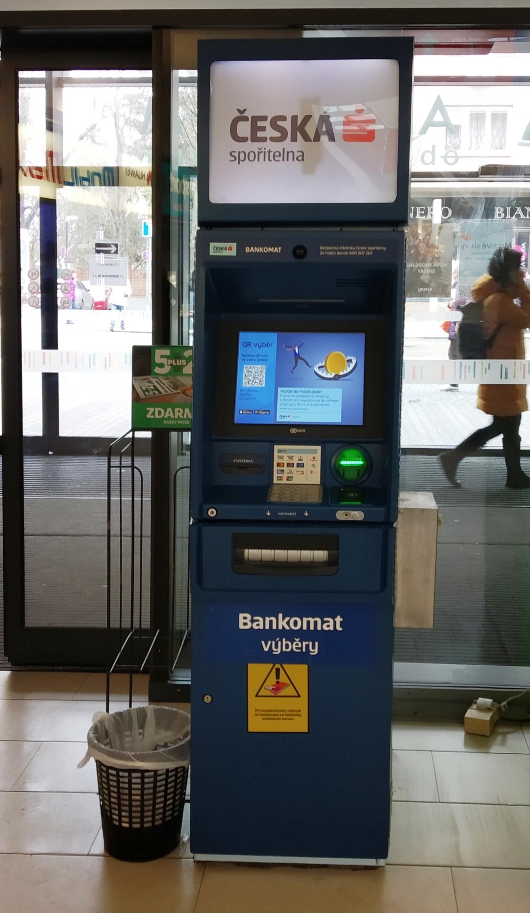 Bankomat České spořitelny foto 1