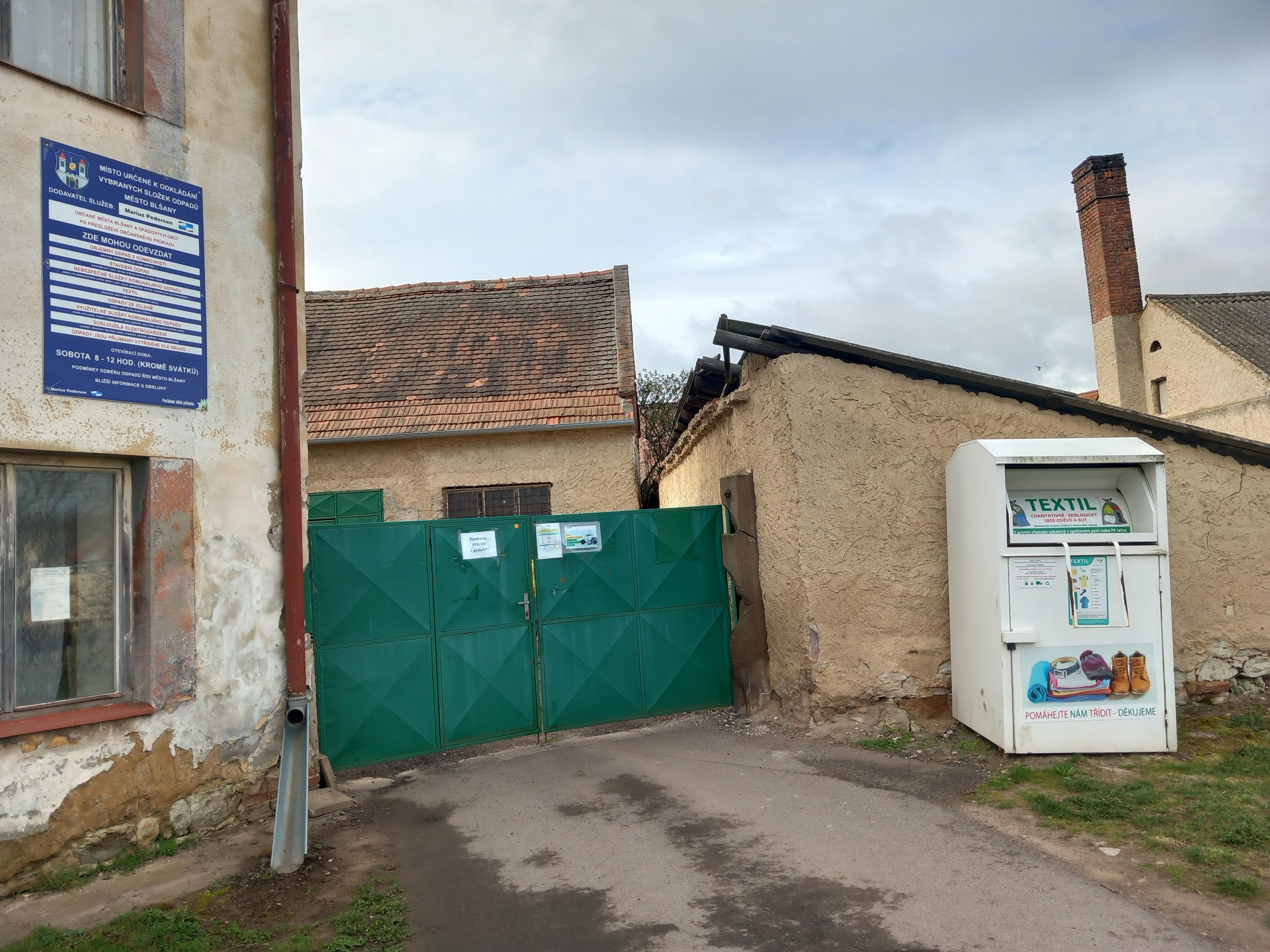 Sběrné místo Blšany