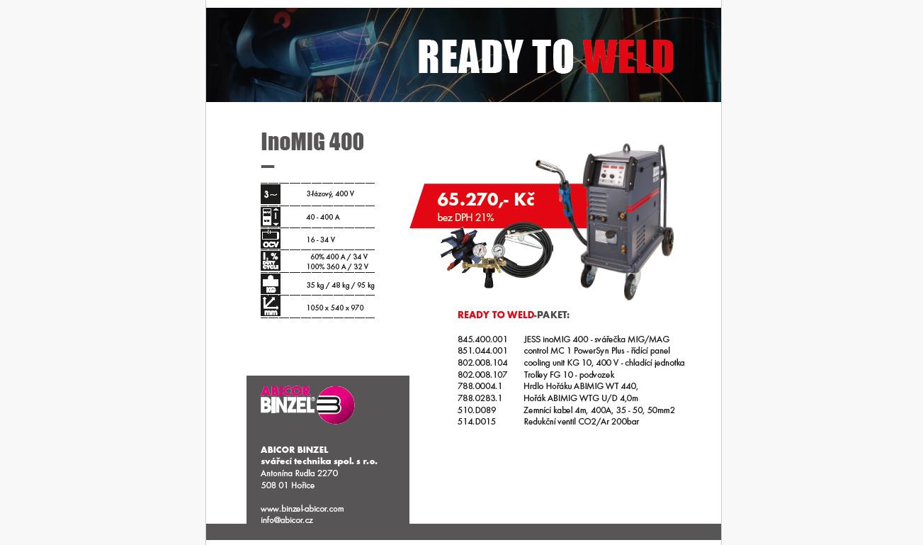 ABICOR BINZEL svářecí technika, spol. s r.o. foto 5