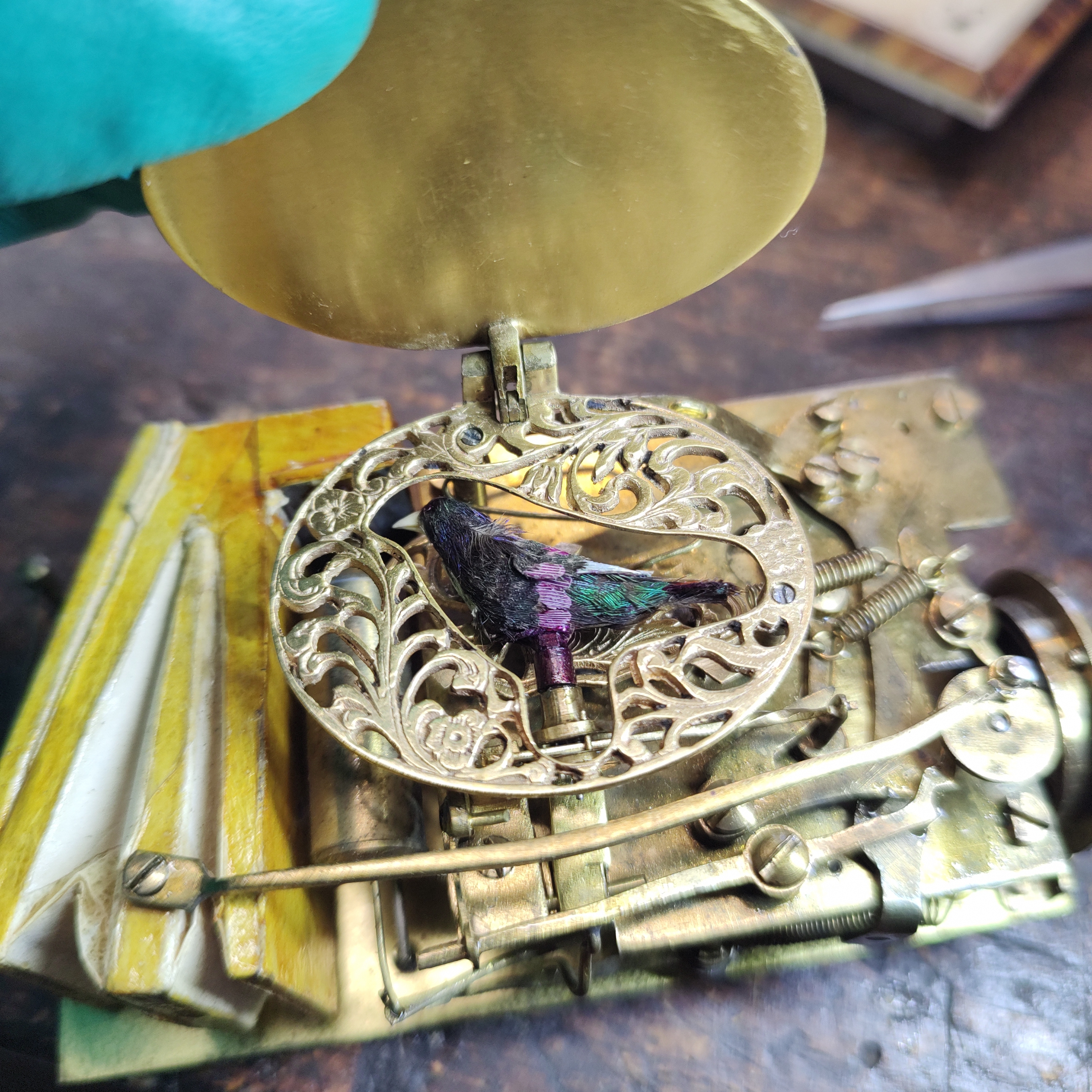 Restaurování historických hodin Karel Šindel foto 4