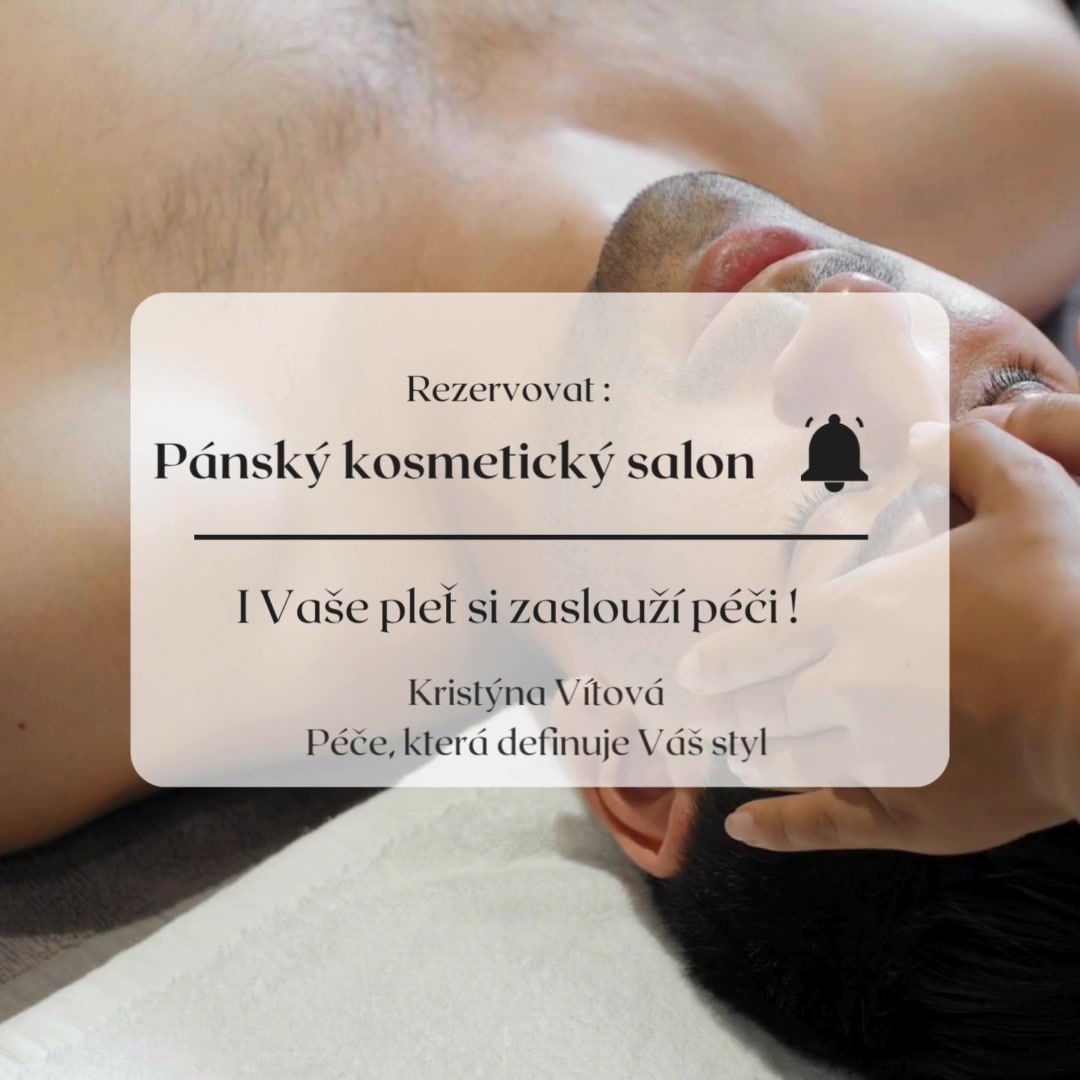 Pánská kosmetika - Kristýna Vítová foto 2 (náhled videa)