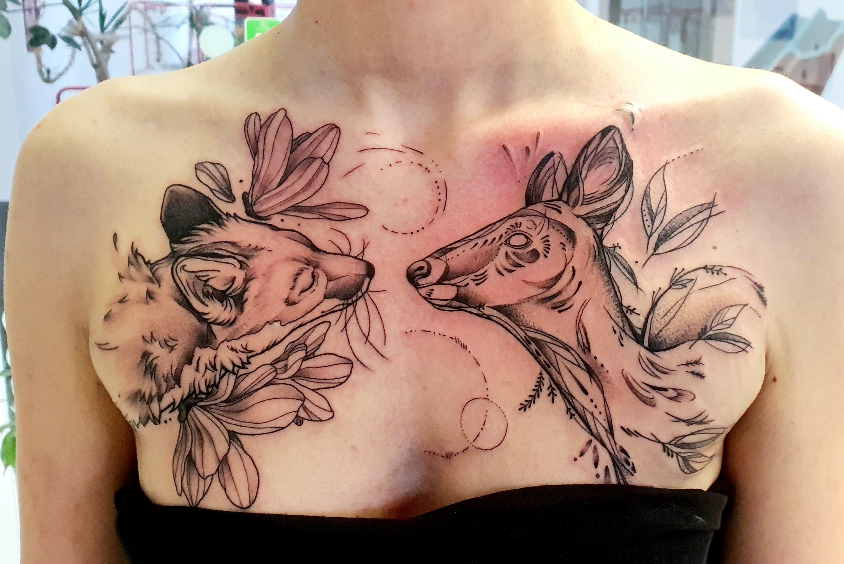 MK tattoo foto 6