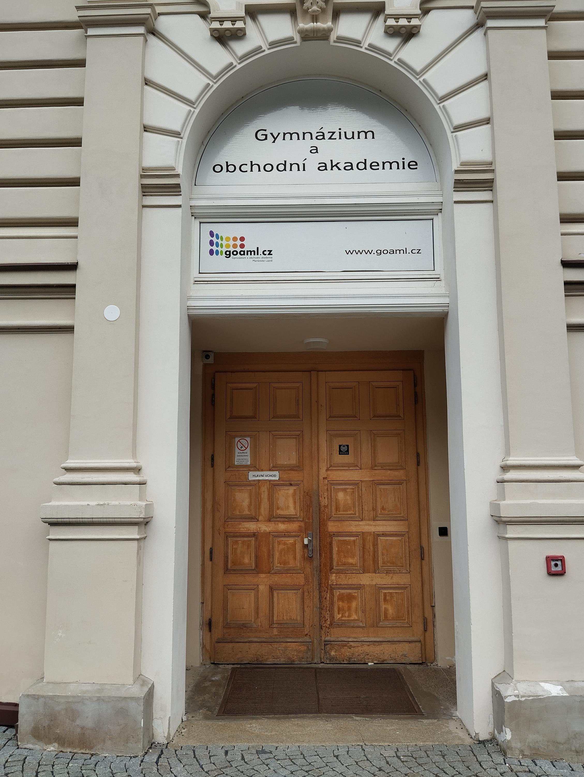 Gymnázium a obchodní akademie Mariánské Lázně foto 5