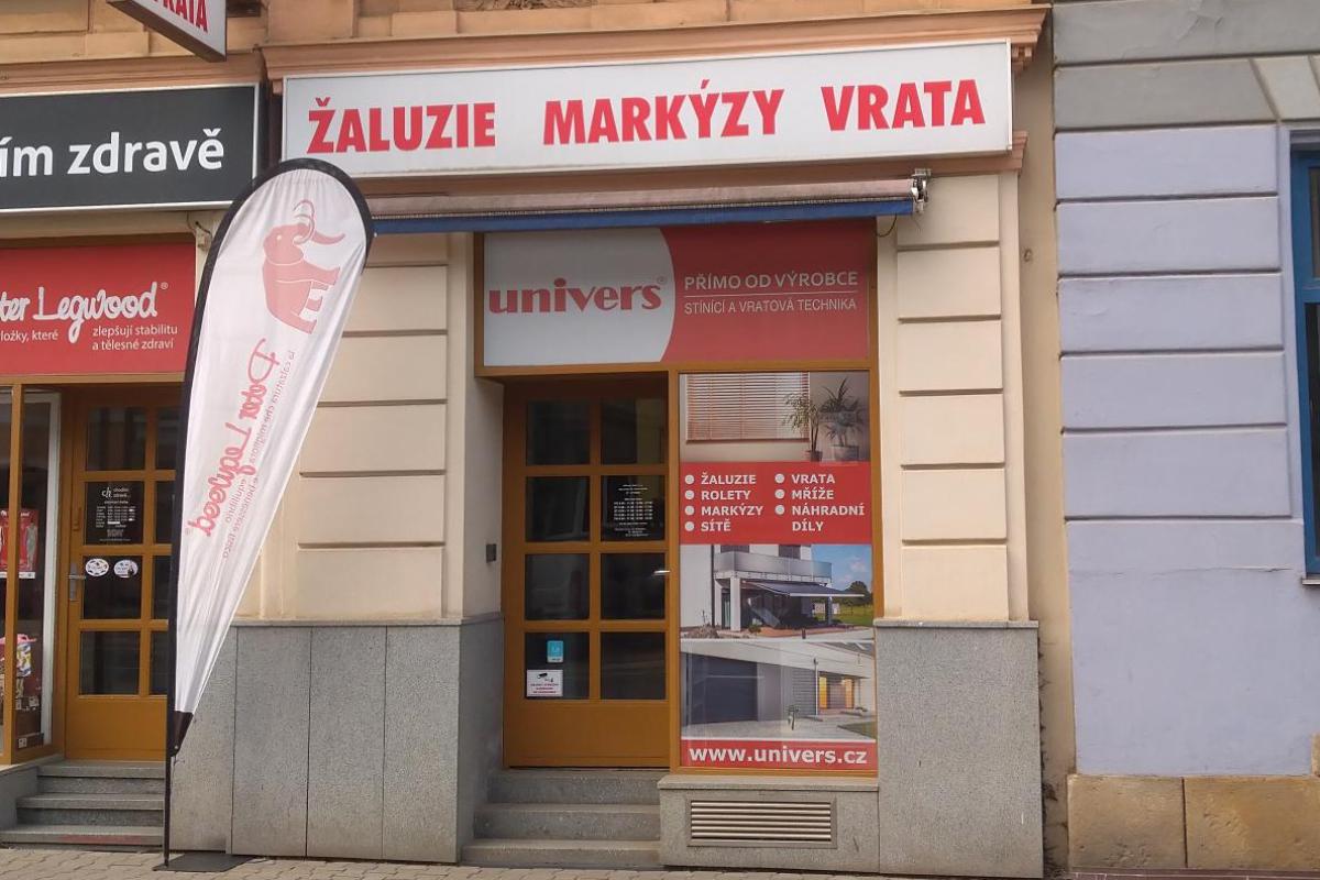 Univers, žaluzie - markýzy - rolety - garážová vrata - mříže