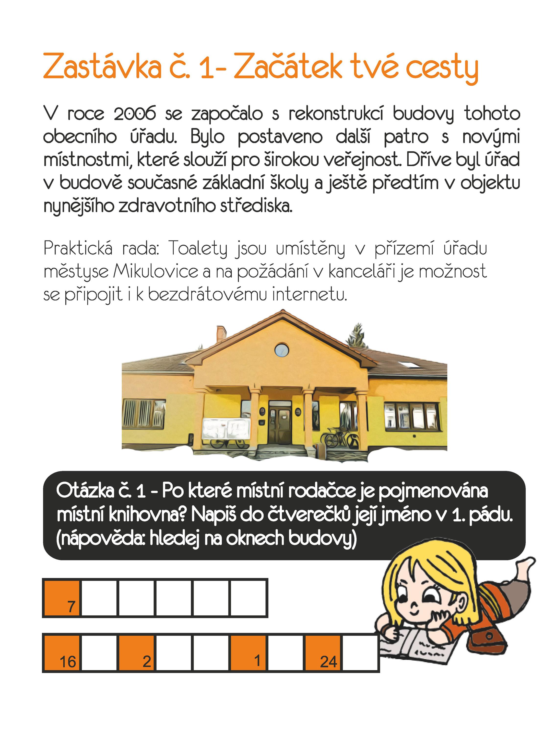 Mikulovice - úřad městyse foto 2