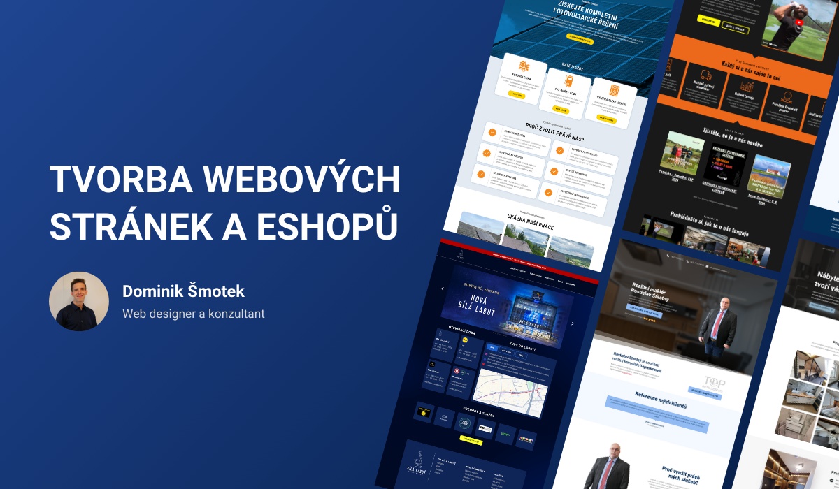 Webové stránky a konzultace – Dominik Šmotek foto 5