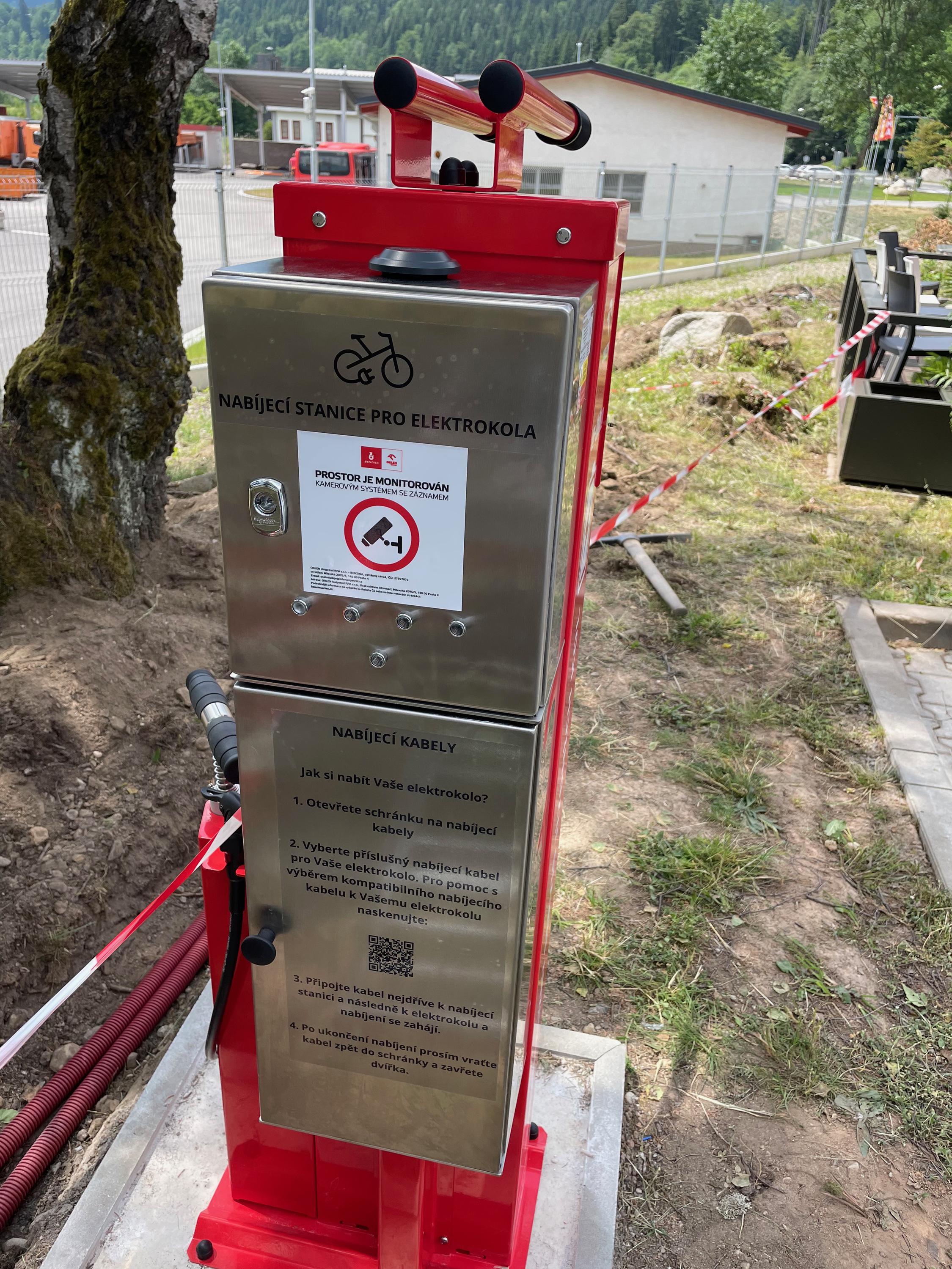 Nabíjecí stanice ČS ORLEN Špindlerův mlýn foto 2