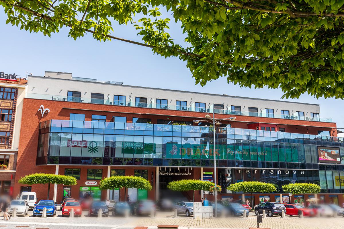 Nákupní centrum Fontána Teplice