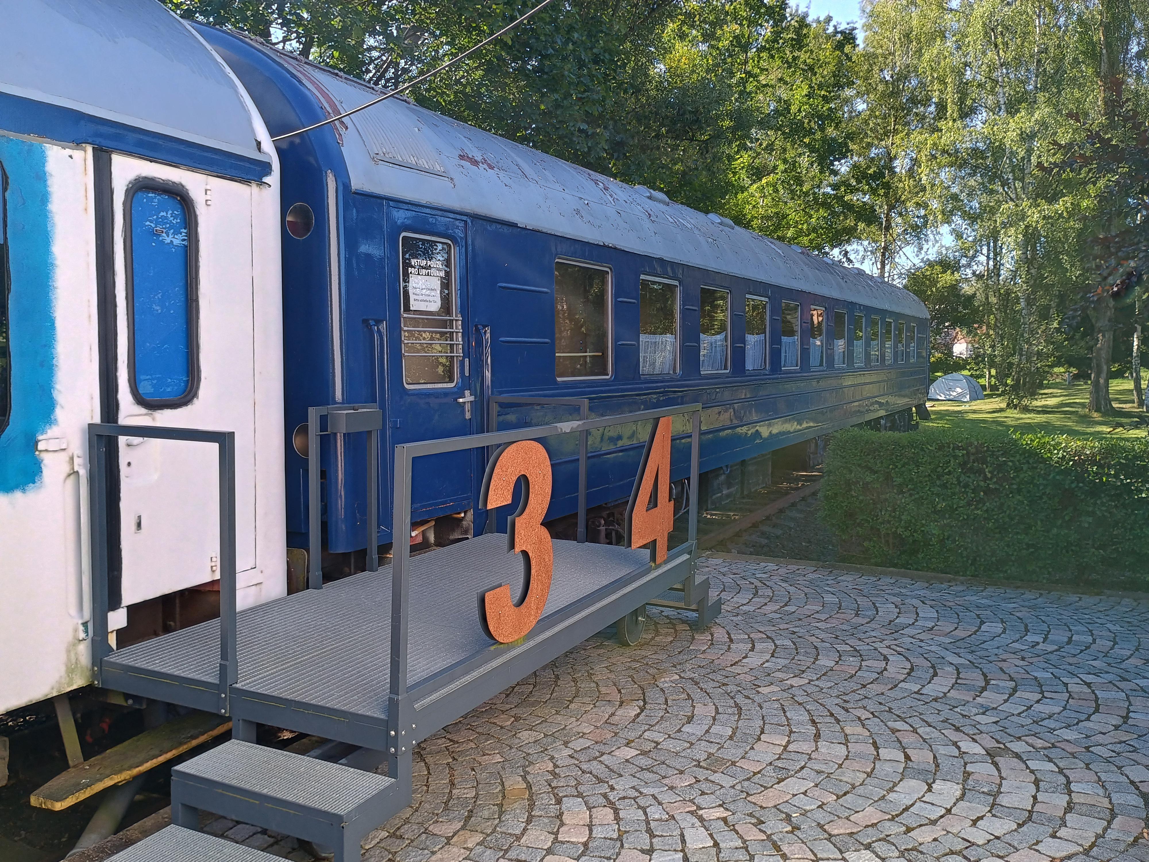 Vagónové ubytování Pivovar Kocour foto 2